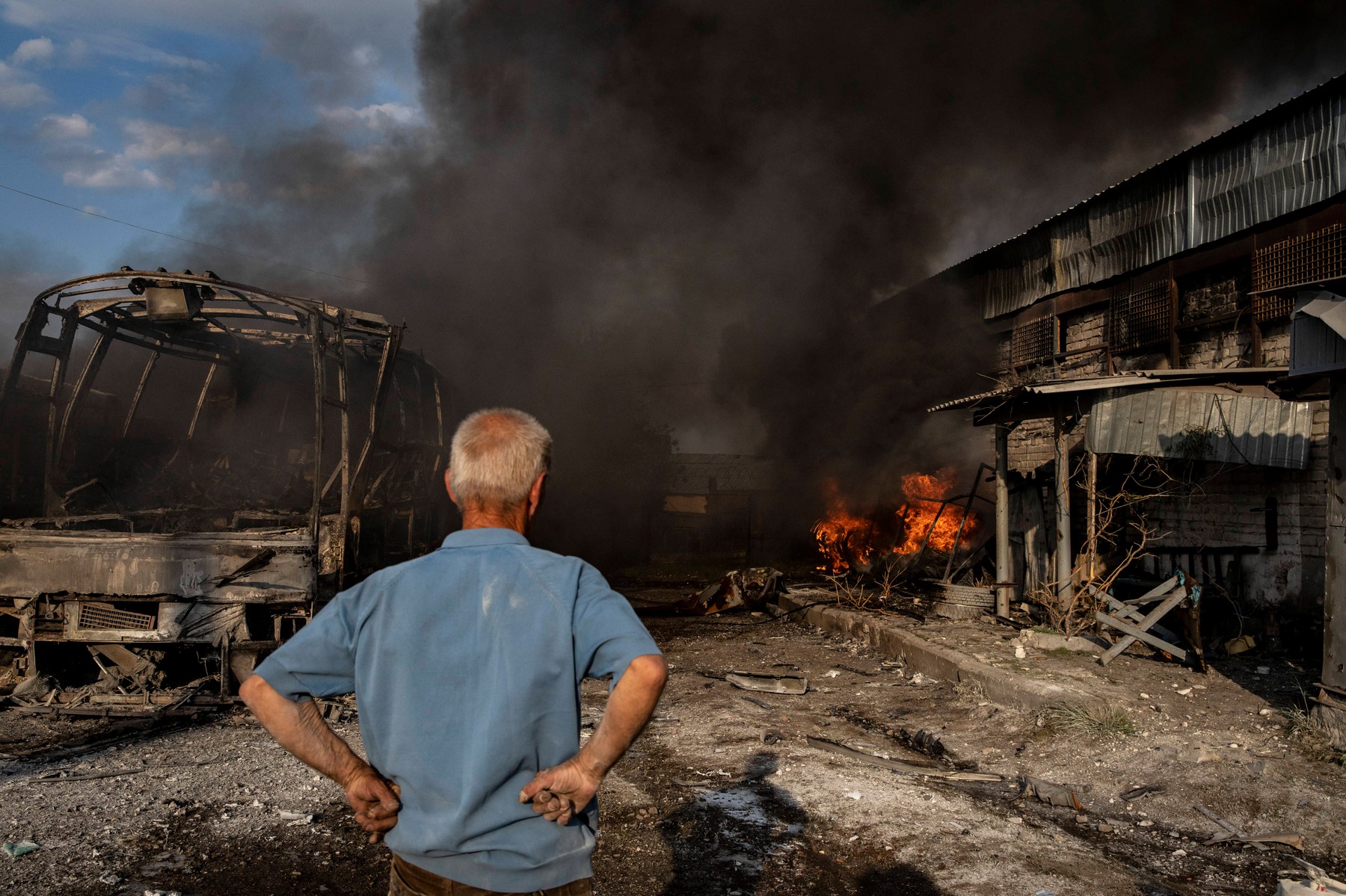 War Situation in Lysychansk, Ukraine - 28 May 2022