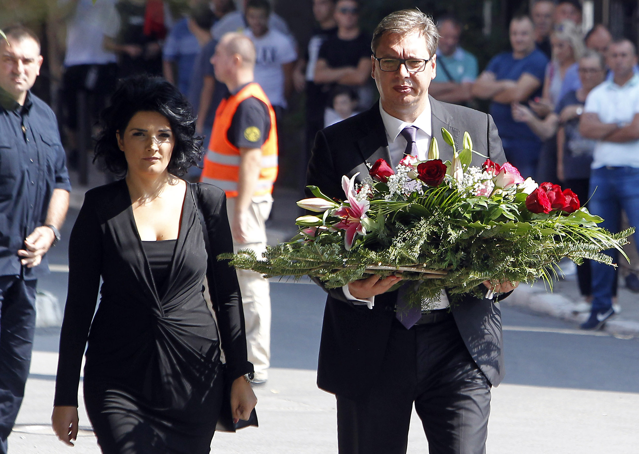 Serbian President Aleksandar Vucic visits Kosovo