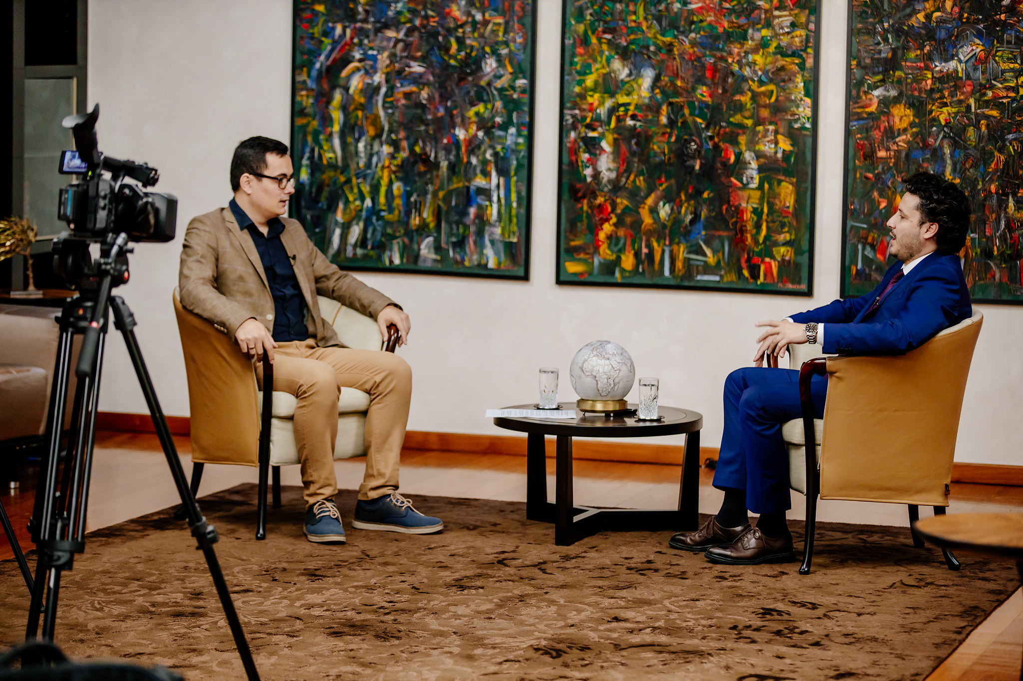 Podogorica 01.06.2022. Dritan Abazović, intervju Foto: