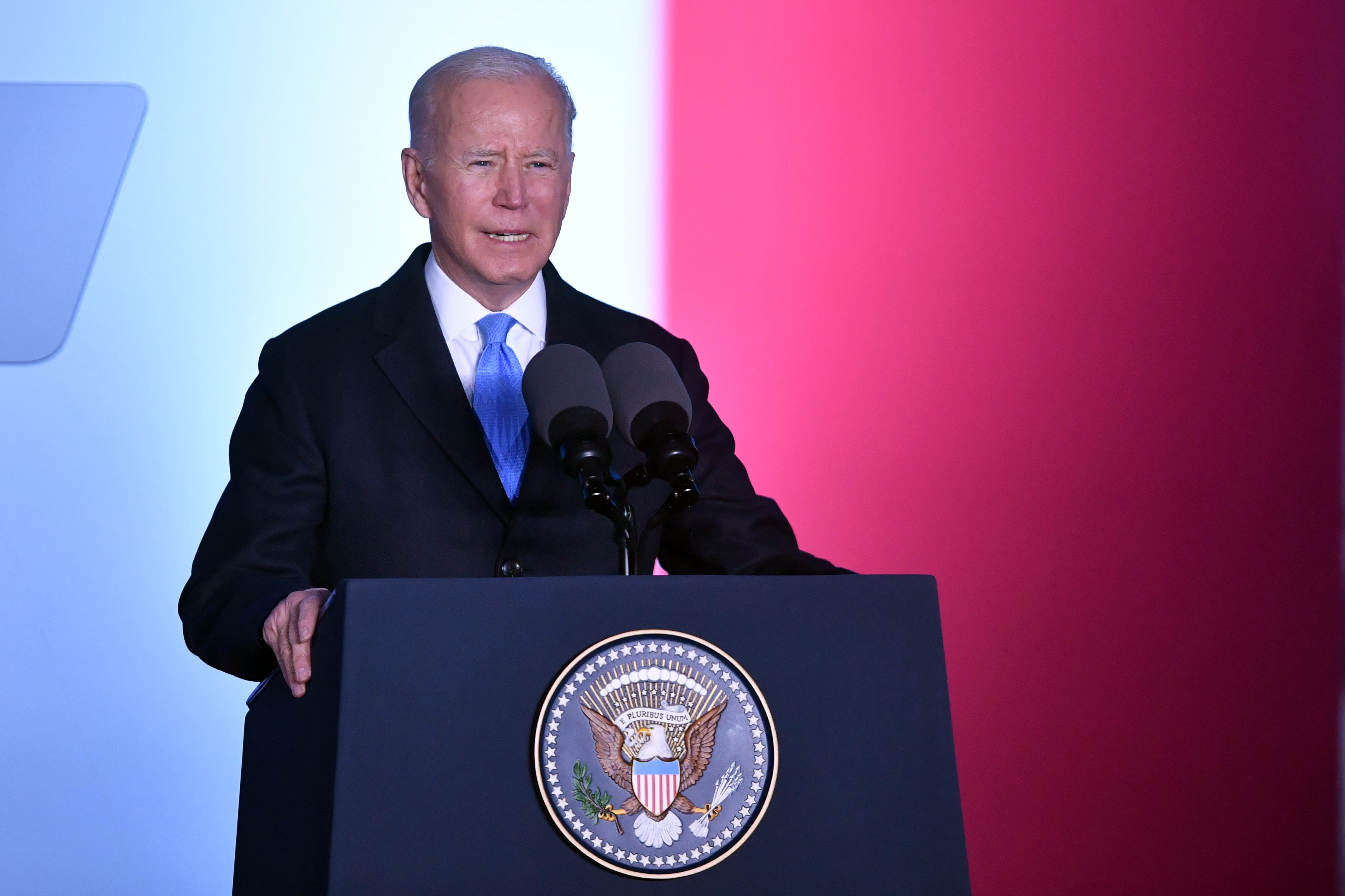 US president Joe Biden visits Poland