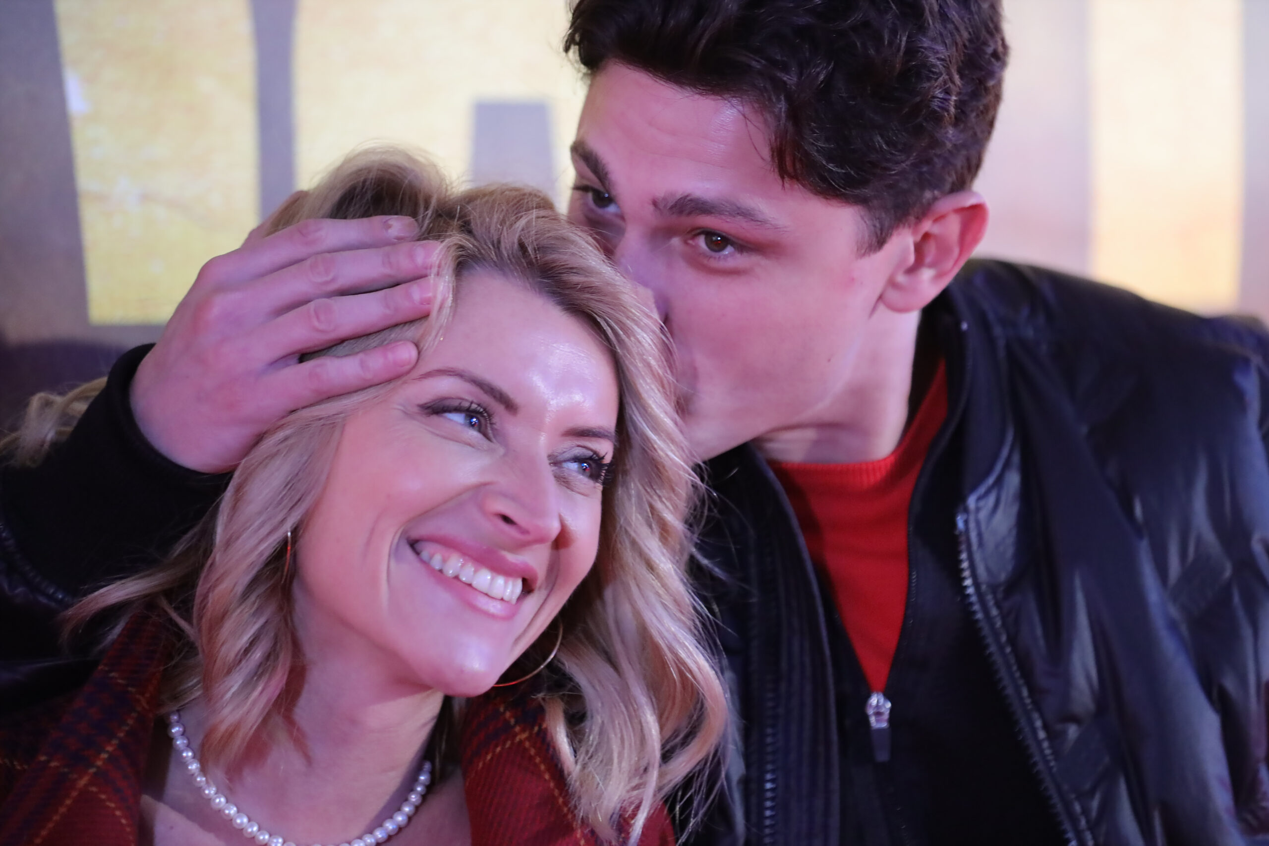 11, January, 2022, Belgrade - Premiere of the film "Golden Boy" in Kombank Hall. Andjelka Prpic, Marko Jankovic. Photo: Milan Maricic/ATAImages
11, januar, 2022, Beograd  - Premijera filma "Zlatni decko" u Kombank dvorani. Photo: Milan Maricic/ATAImages