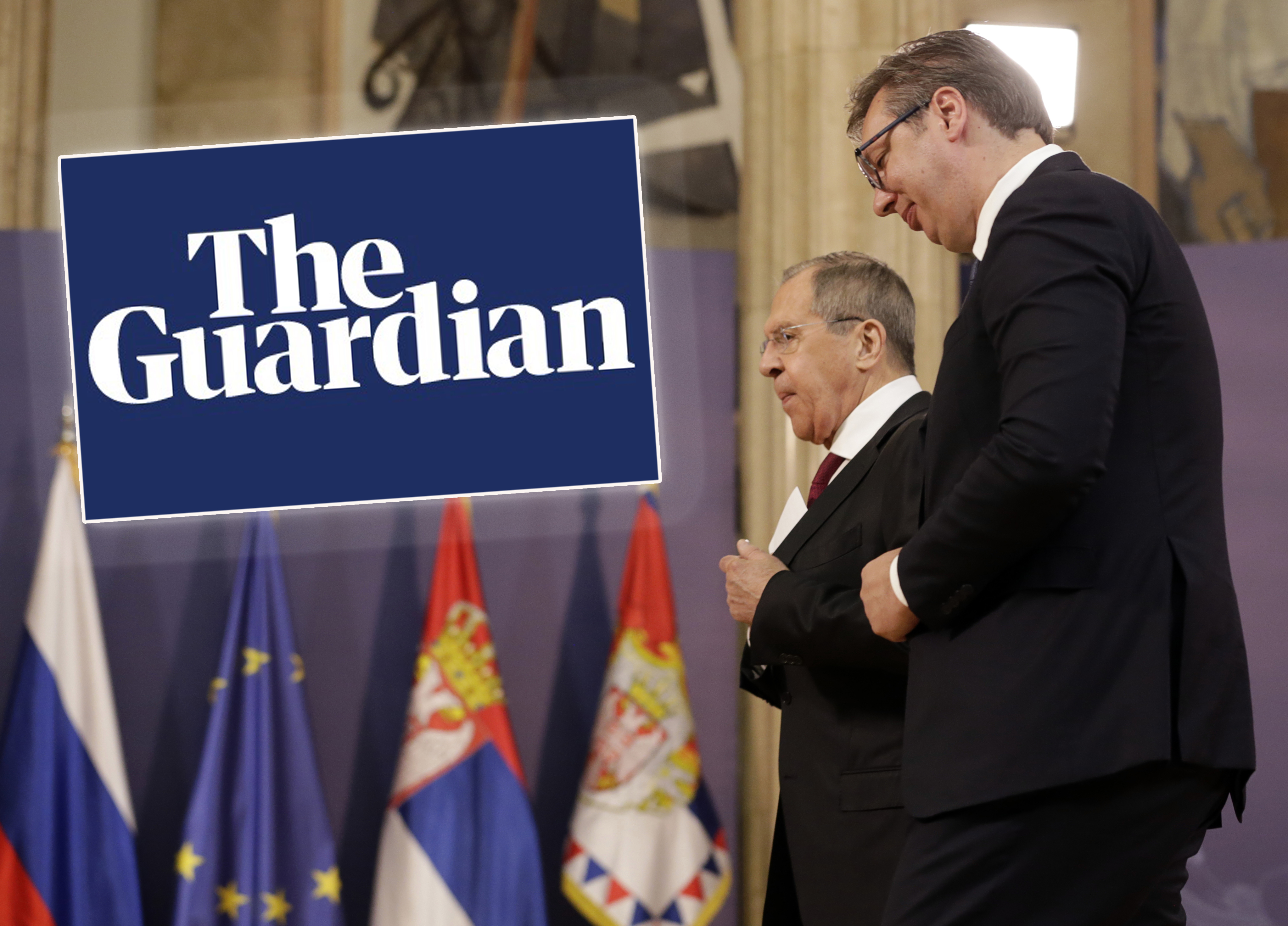 Russian foreign minister Lavrov visits Serbia