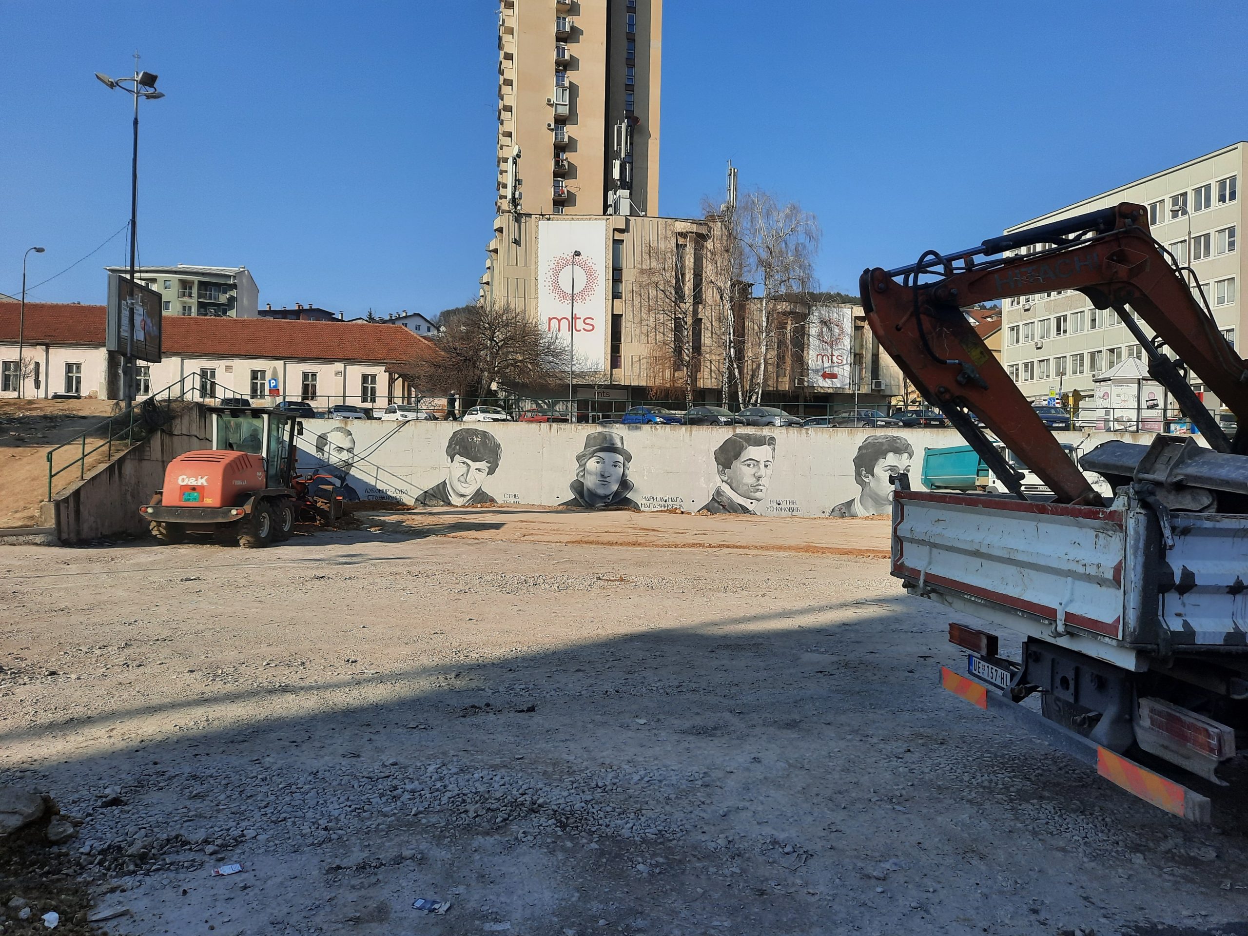 Užice 25.03.2022. parking, asfaltiranje, predizborna kampanja Foto: Slavica Panić/Nova.rs