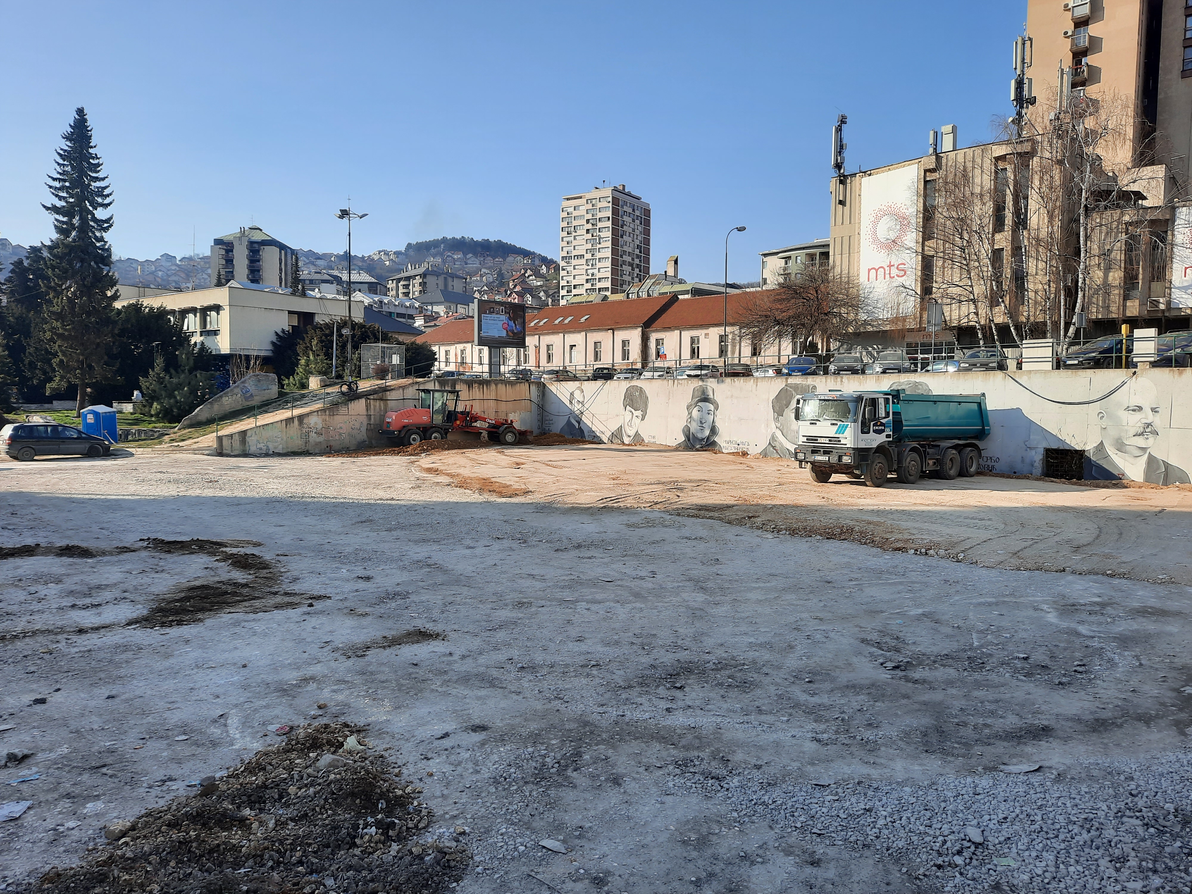 Užice 25.03.2022. parking, asfaltiranje, predizborna kampanja Foto: Slavica Panić/Nova.rs