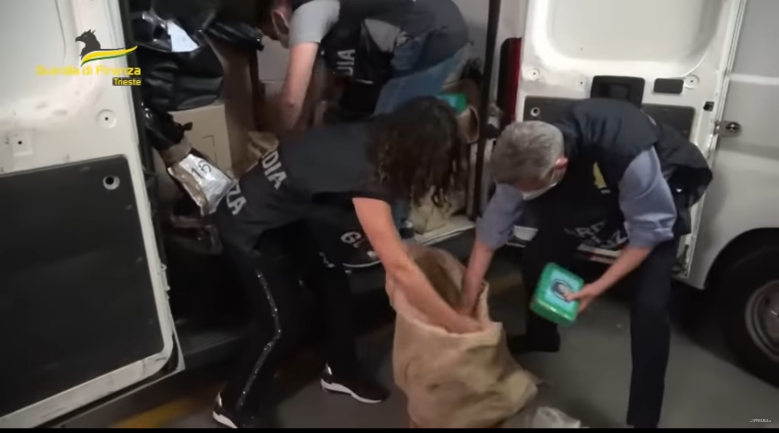 Hrvatska, Zagreb, hapšenje, droga Foto: Printscreen/Guardia di Finanza
