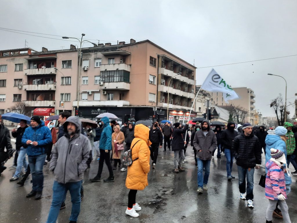 kragujevac zavrsen protest blokada