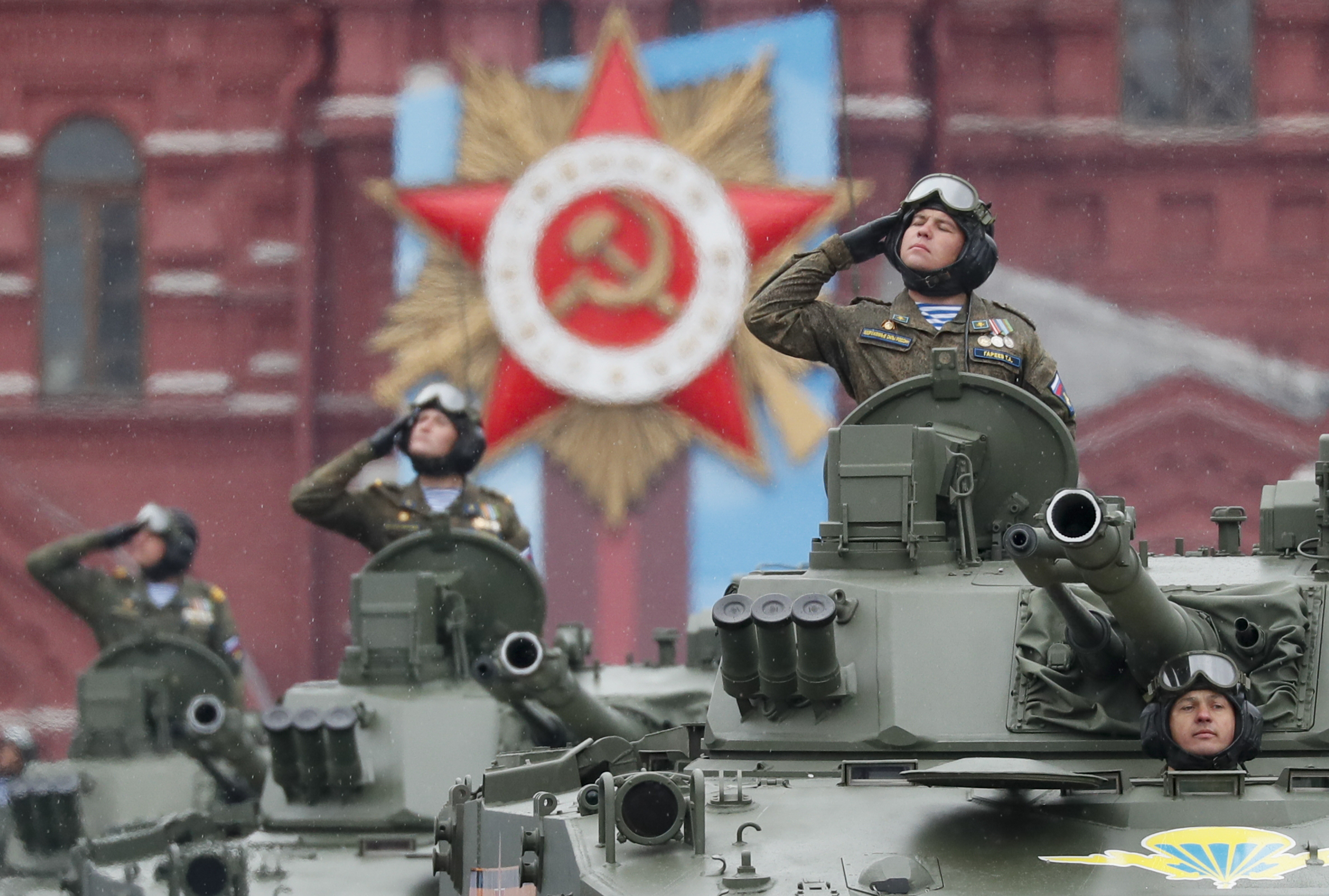 Victory Day military parade in Moscow