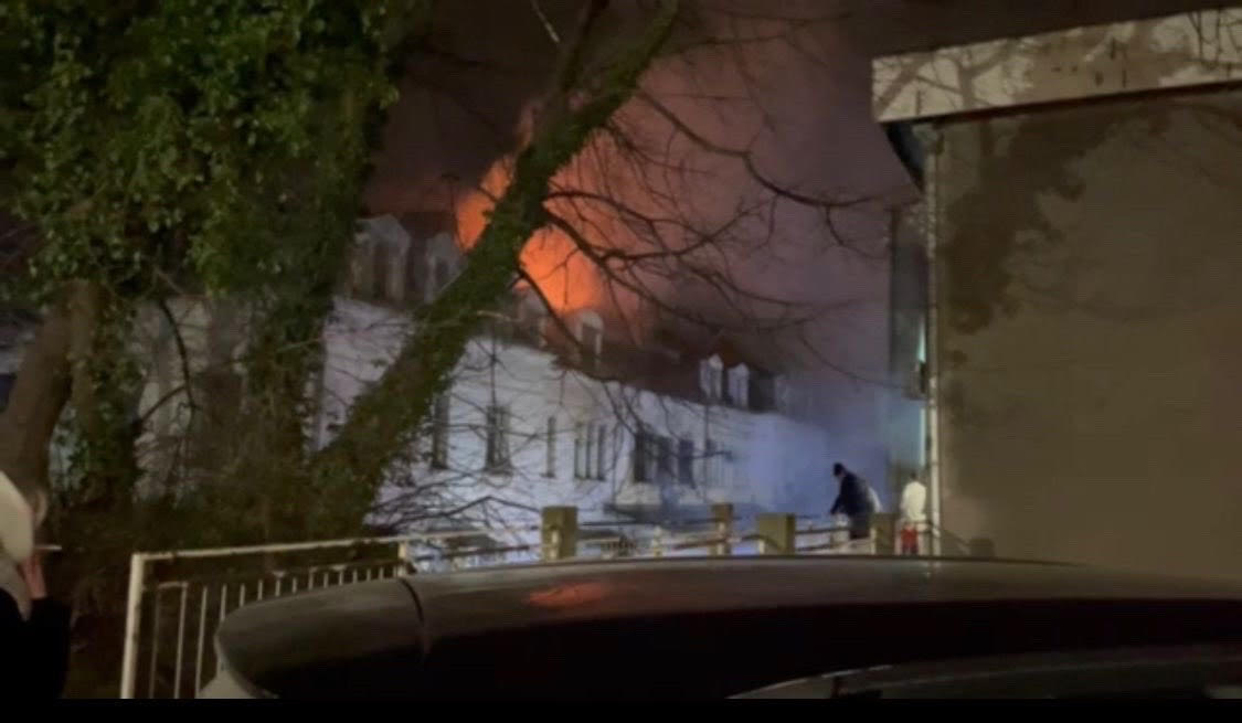 Pozar na Infektivnoj