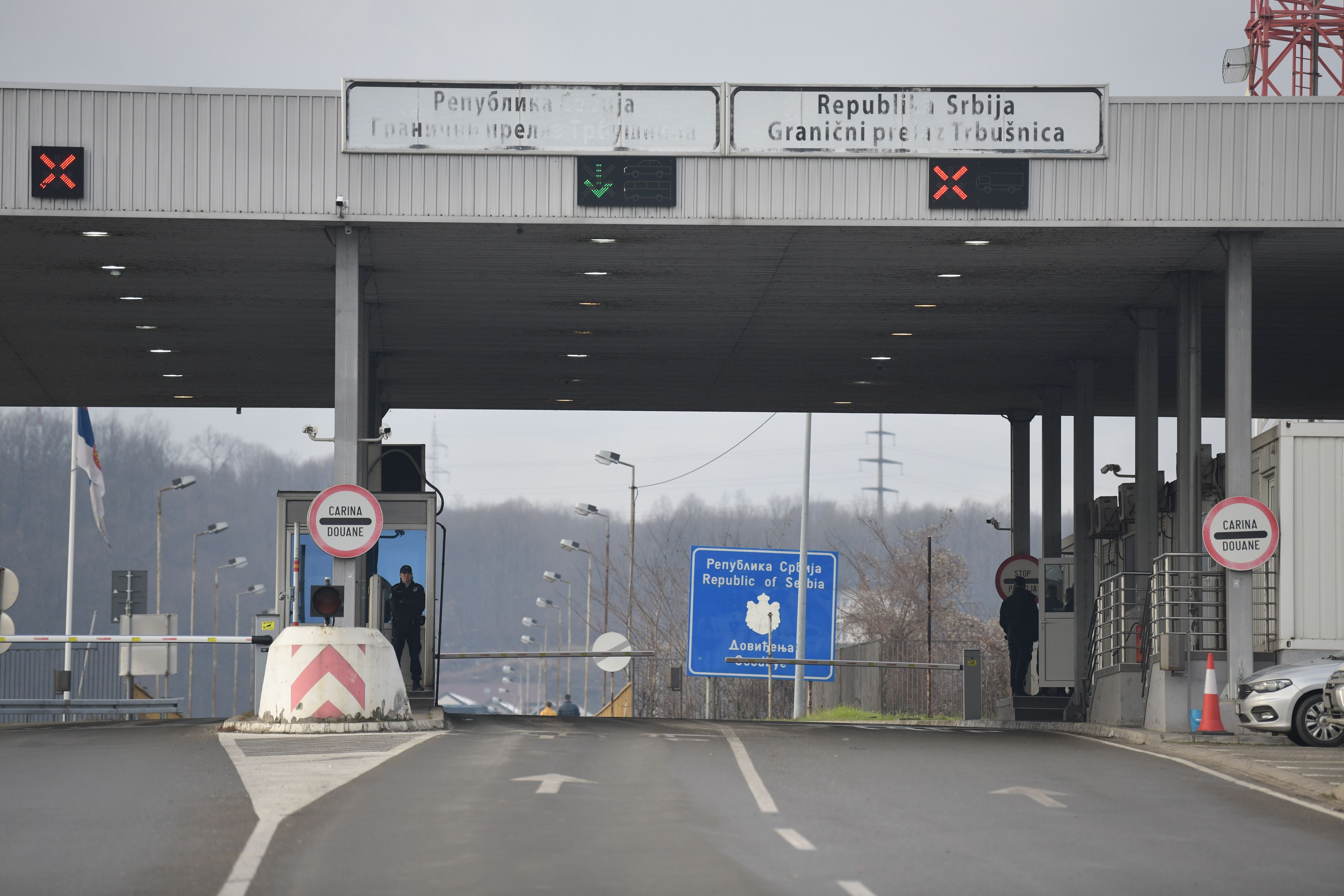 Loznica 15.01.2022. Blokada graničnog prelaza sa Bosnom. Granica, prelza, granični prelaz, Bosna. Ekološki ustanak, protest, okupljanje, kraj Foto: Goran Srdanov/Nova.rs