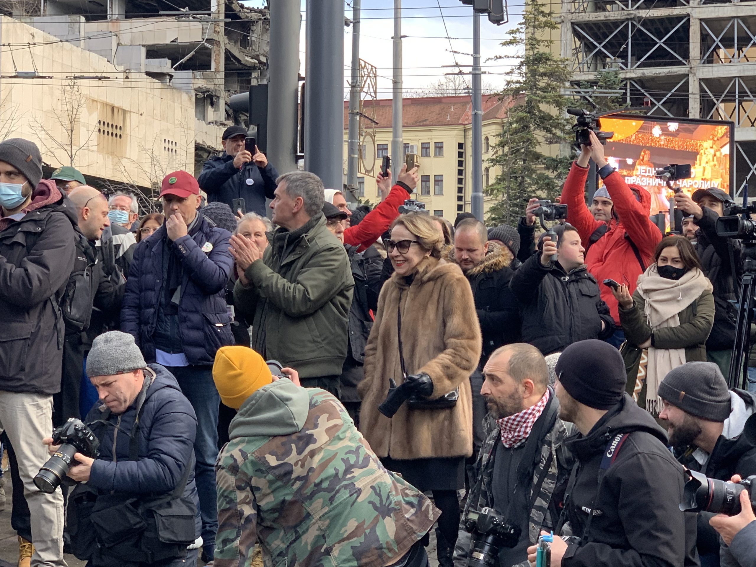 Beograd 18.12.2021. Protest ispred Vlade Srbije, ekološki ustanak, ekologija, protest protiv Rio Tinta, Rio Tinto Foto: Nova.rs
Fotografije poslao Miloš Lončar
