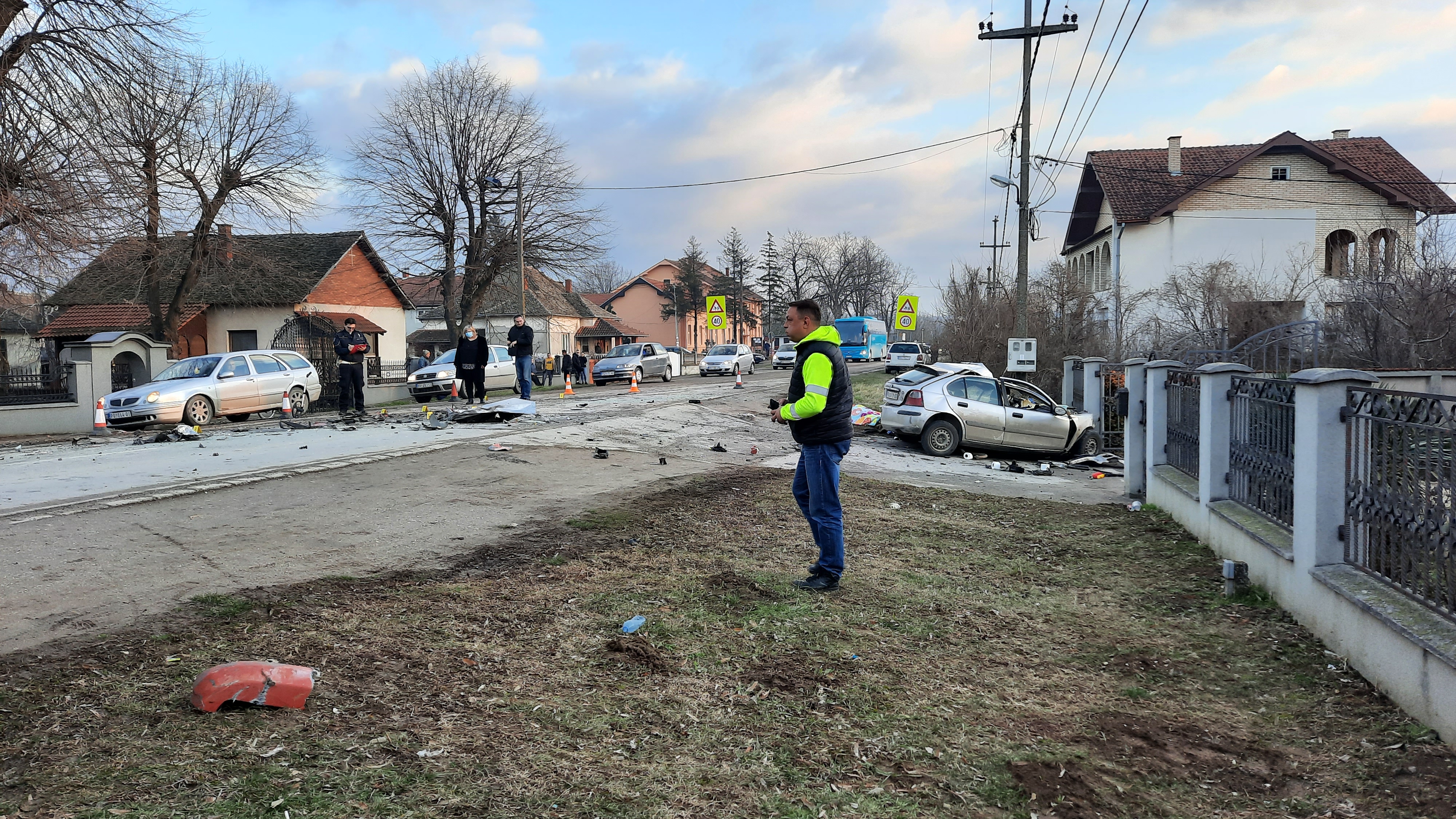 saobraćajna nesreća na putu Žabari Požarevac