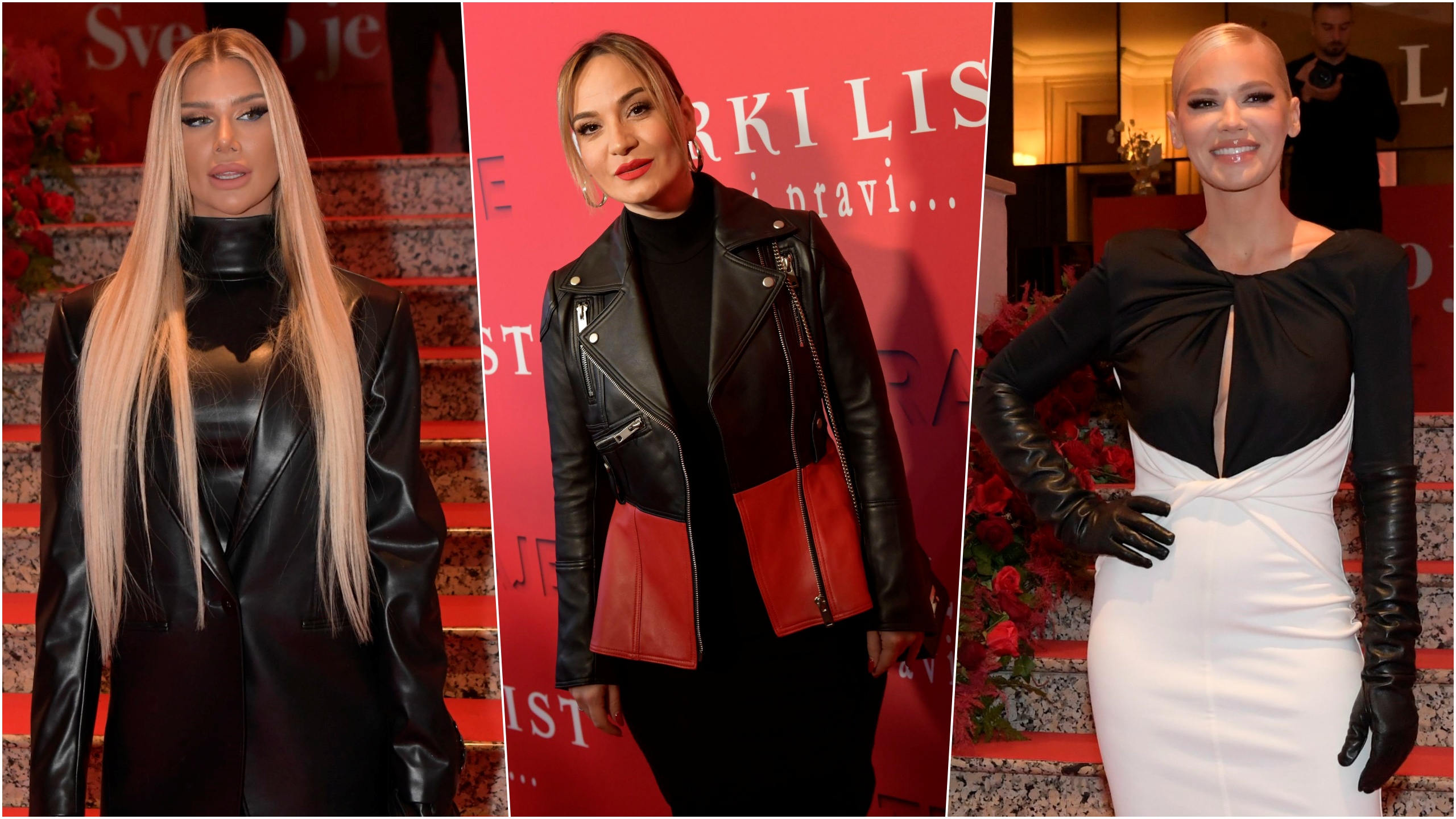 Ivana Nikolić, Jelena Tomašević i Nataša Bekvalac. Gorki list, kombo Foto: Goran Srdanov/Nova.rs