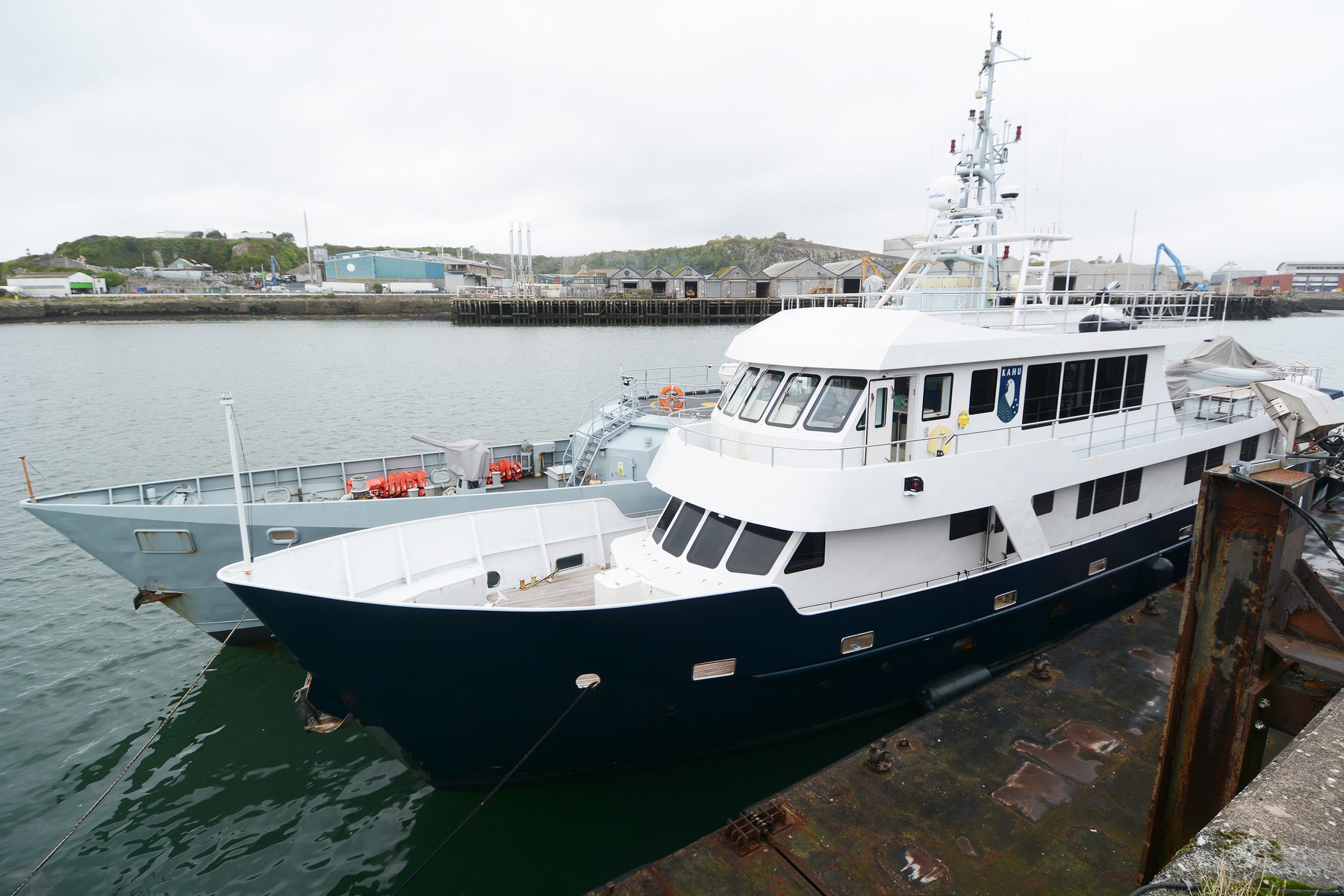 Drugs seized onboard the Kahu