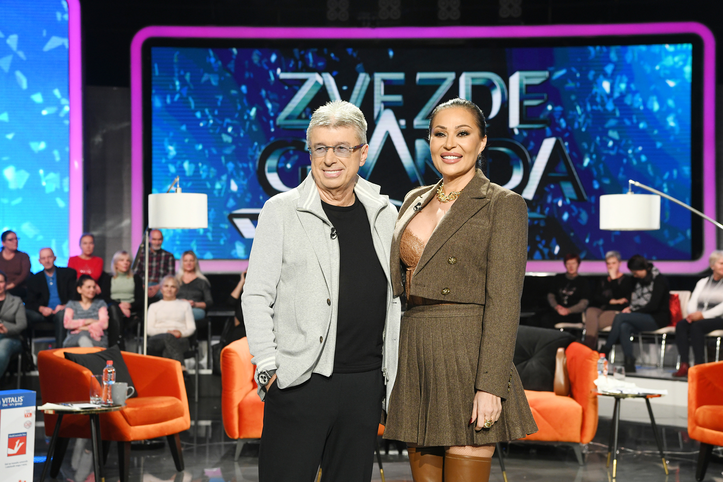 Beograd 02. novembar 2022. Snimanje emisije Zvezde Granda