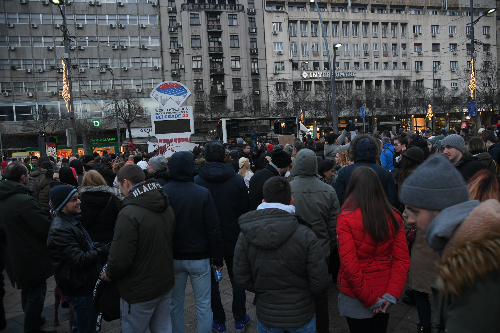 Beograd 30. januar 2022. Protest Eko straza Foto:Nemanja Jovanović/Nova.rs