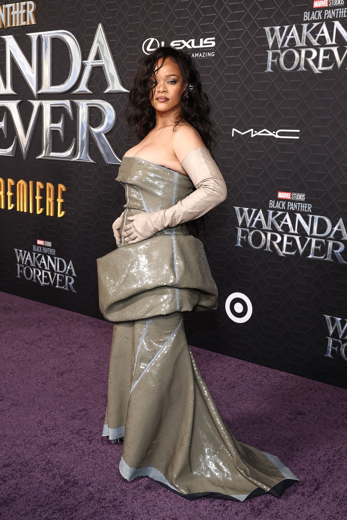 Rihanna
'Wakanda Forever' premiere, Arrivals, Los Angeles, California, USA - 26 Oct 2022,Image: 733473571, License: Rights-managed, Restrictions: , Model Release: no, Credit line: John Salangsang / Shutterstock Editorial / Profimedia