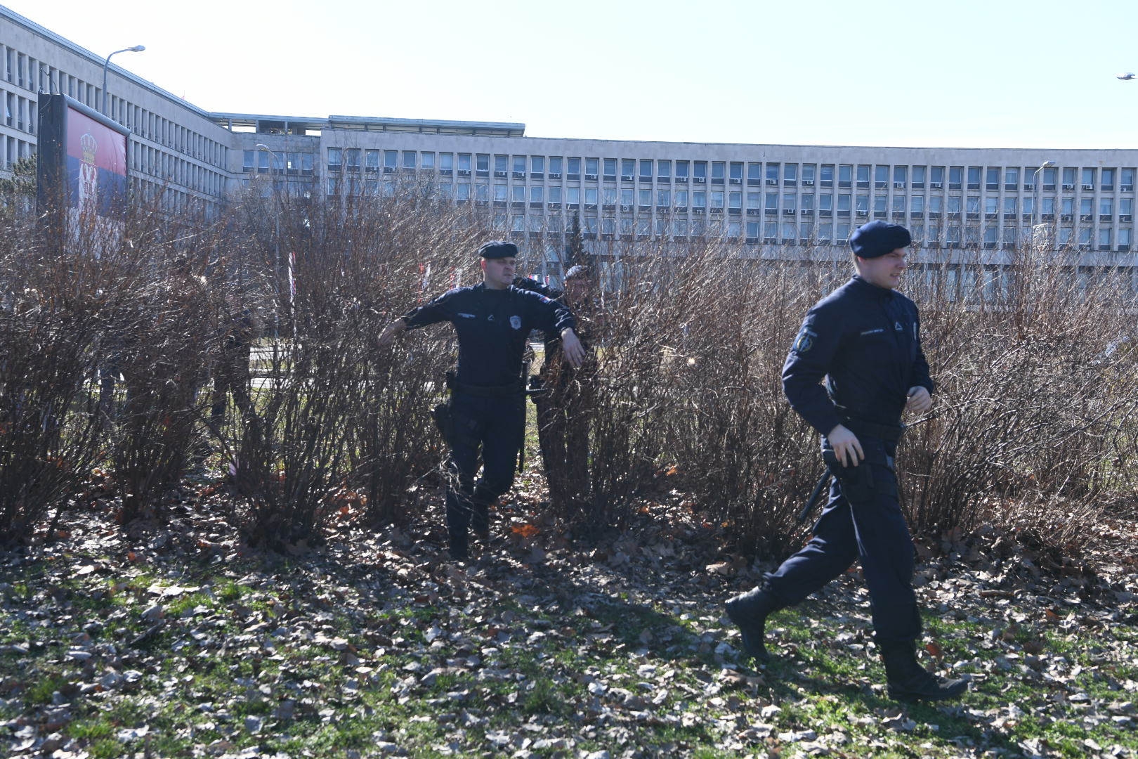 Protest, Palata Srbija, Ne damo Jadar, ekologija, kamperi, Dan državnosti, Sretenje, blokada, policija, juriš Foto: Vesna Lalić/Nova.rs