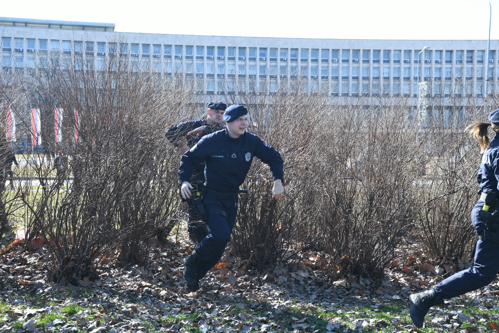 Protest, Palata Srbija, Ne damo Jadar, ekologija, kamperi, Dan državnosti, Sretenje, blokada, policija, juriš Foto: Vesna Lalić/Nova.rs