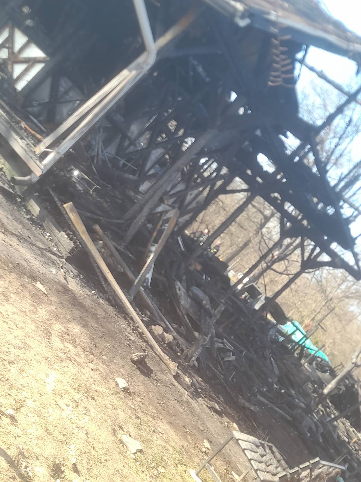 Restoran Osam plus, požar, zgarište, vatrogasci Foto: Una Jelovac/Nova.rs