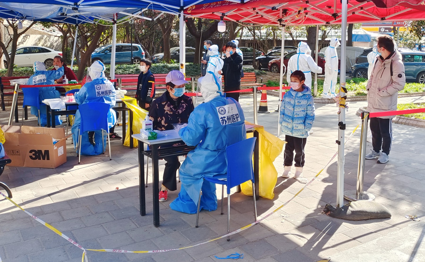 China: Mass Citizens Take Nucleic Acid Test In Shanghai