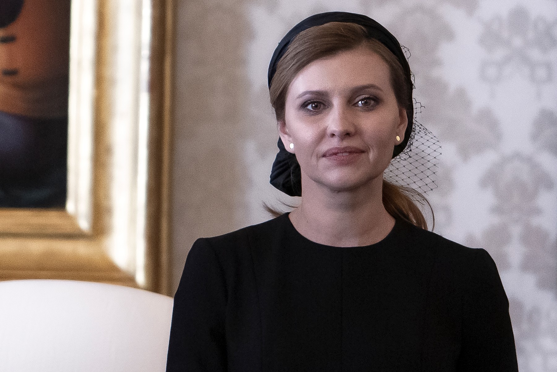 Olena Zelenska wife of Ukrainian President Volodymyr Zelensky