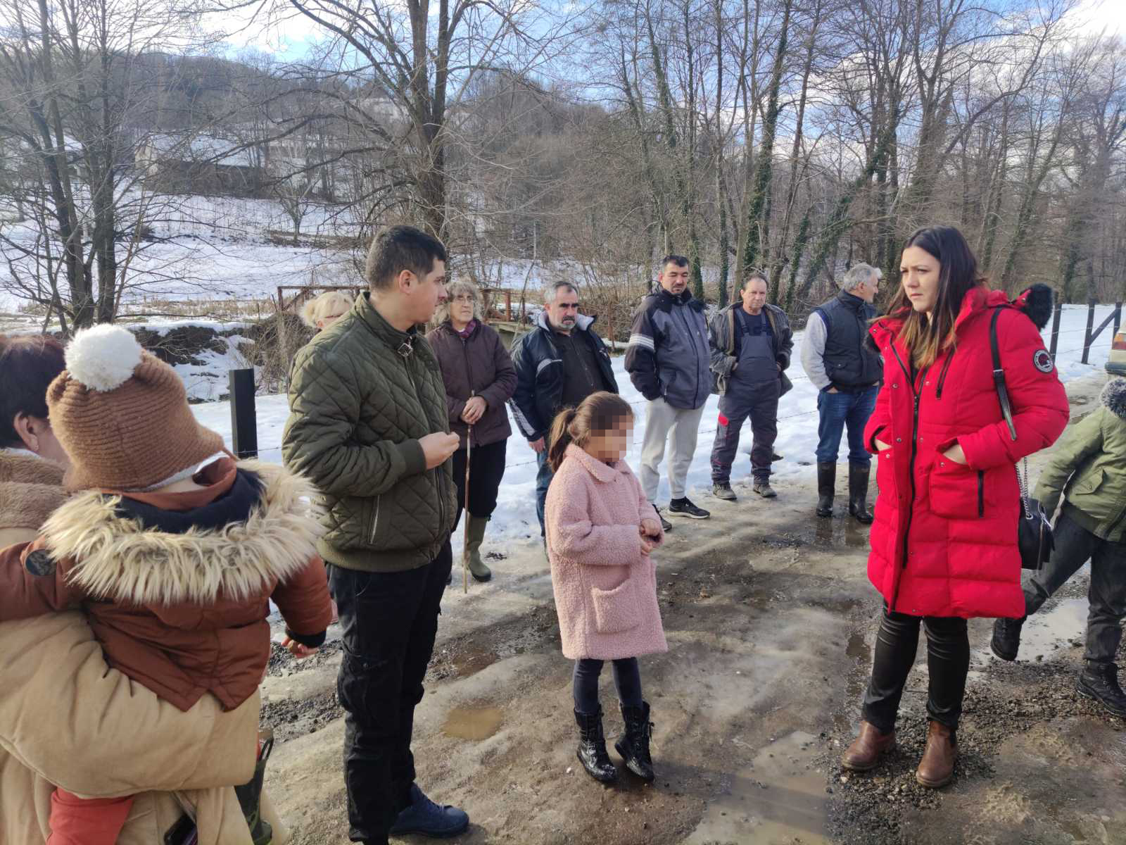 Selo Gukoš, Ljig, nema mosta, most preko Dragobiljske reke, Dragobiljska reka Foto: Privatna arhiva