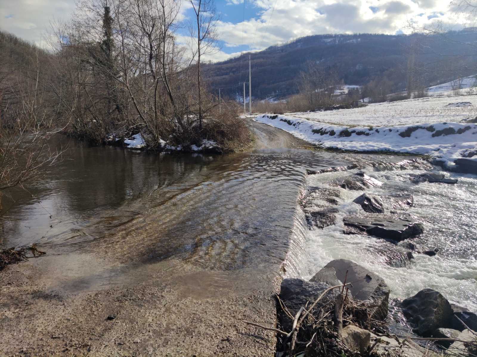 Selo Gukoš, Ljig, nema mosta, most preko Dragobiljske reke, Dragobiljska reka Foto: Privatna arhiva