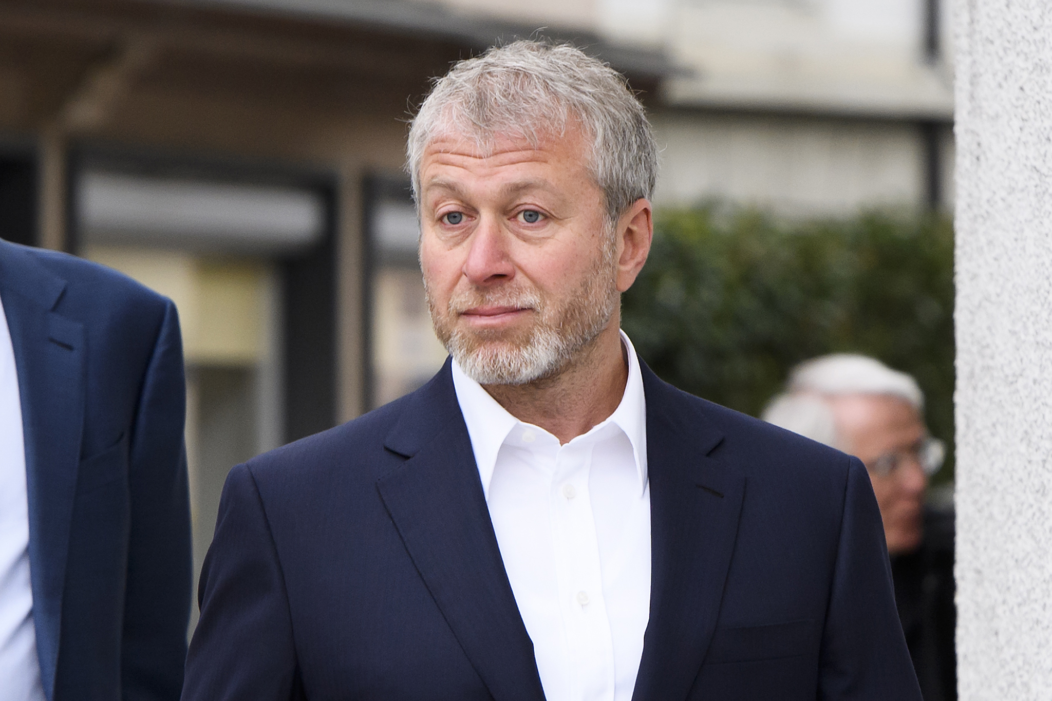 Russian oligarch Roman Abramovich arrives at District Court in Freiburg