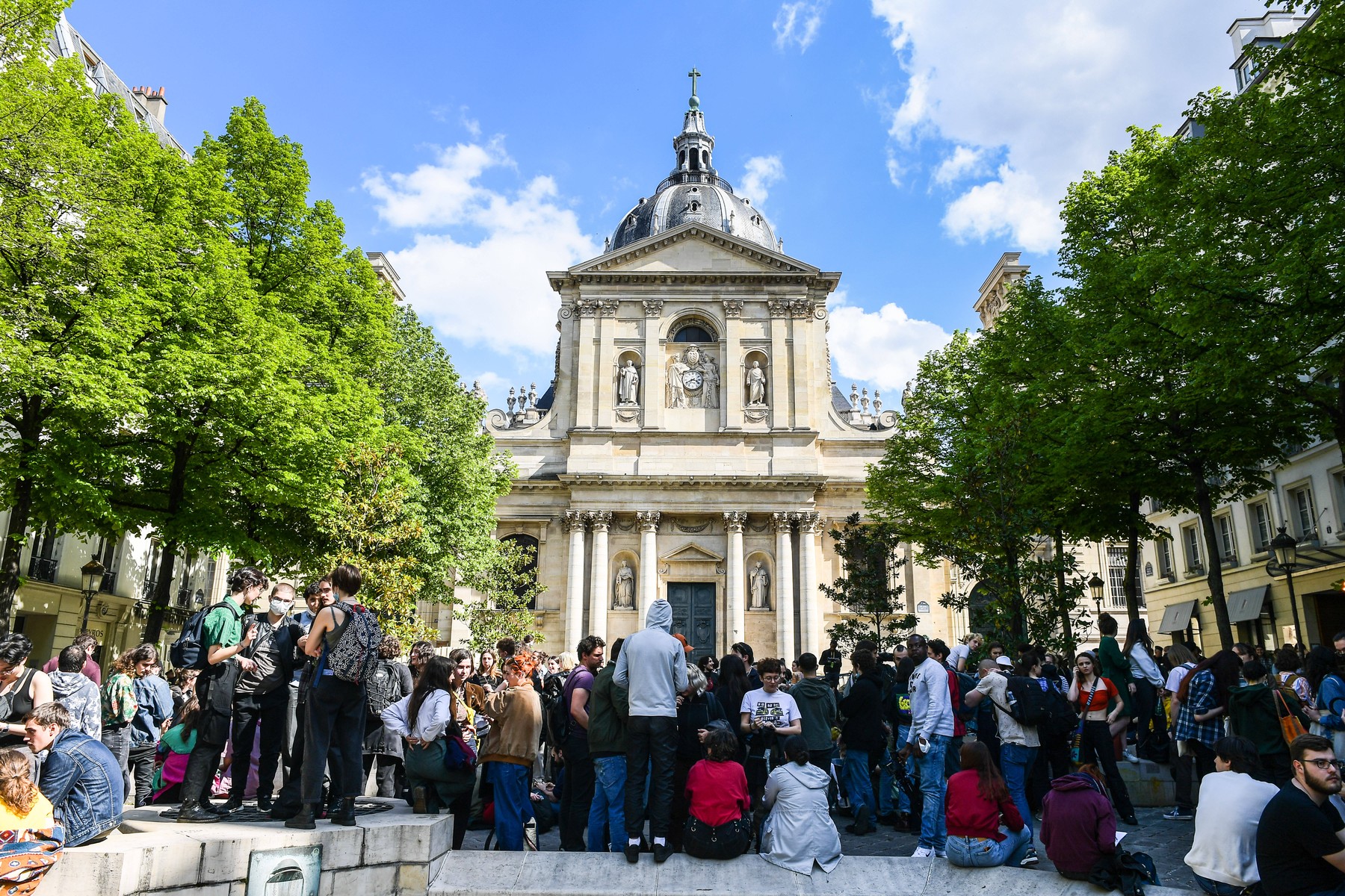 Paris: Students occupation Sorbonne University