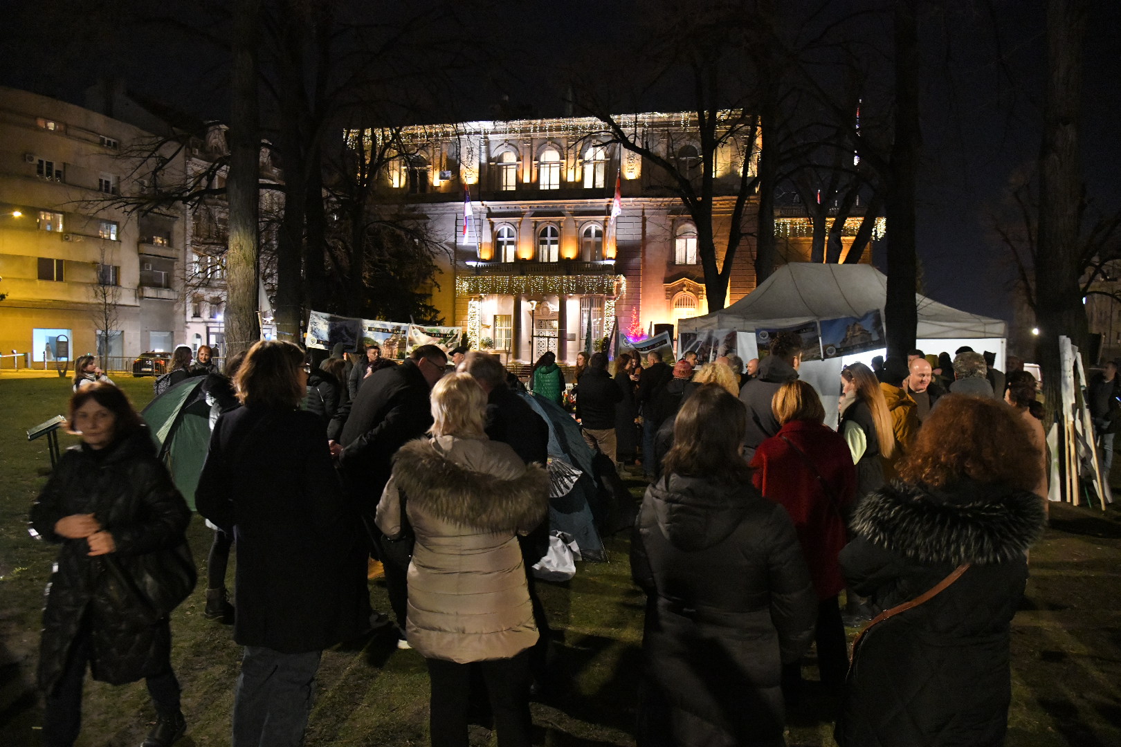 Ekoloski protest i kampovanje
