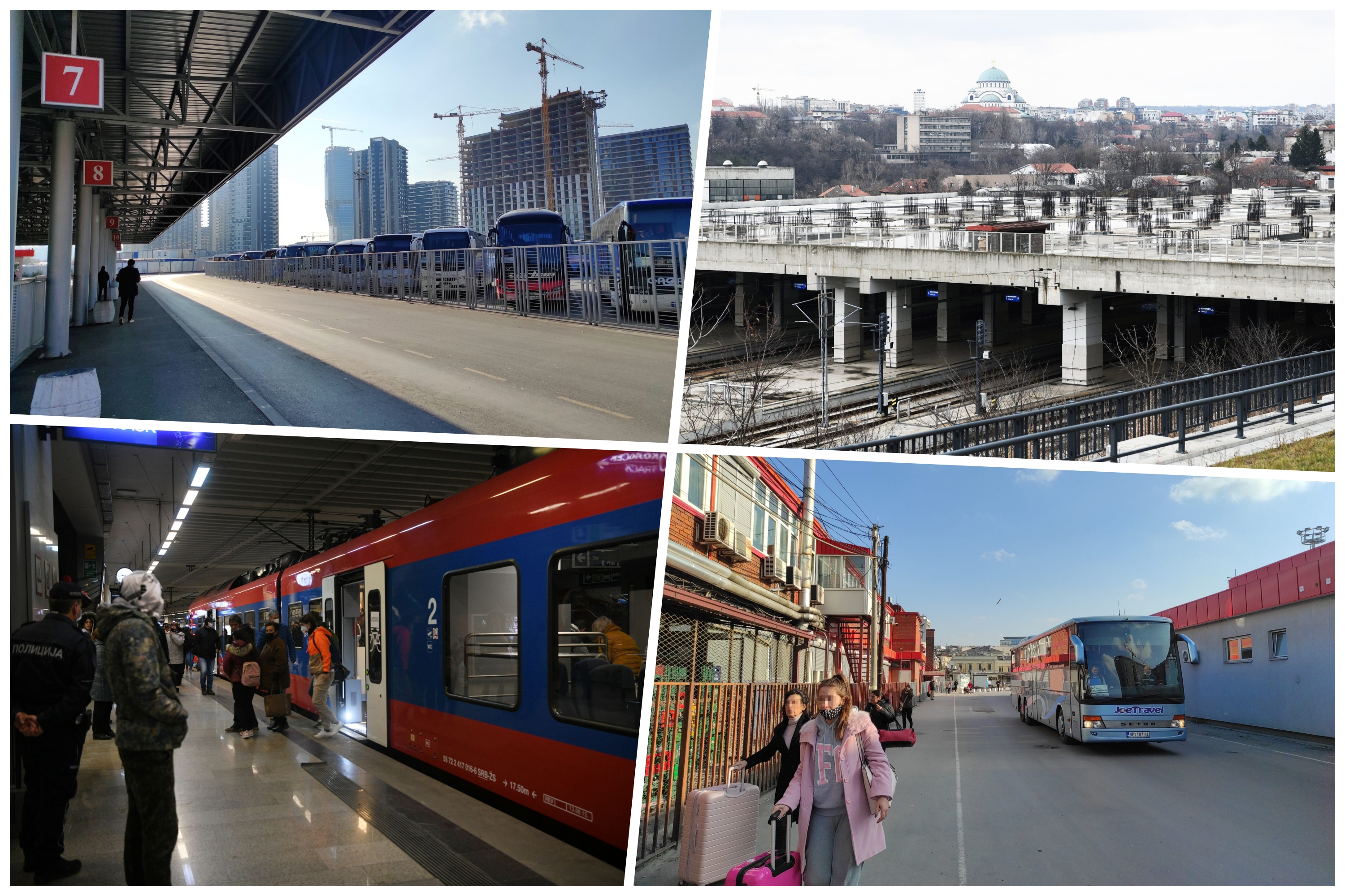 Autobuska stanica i železnička stanica Prokop Foto: Nova.rs