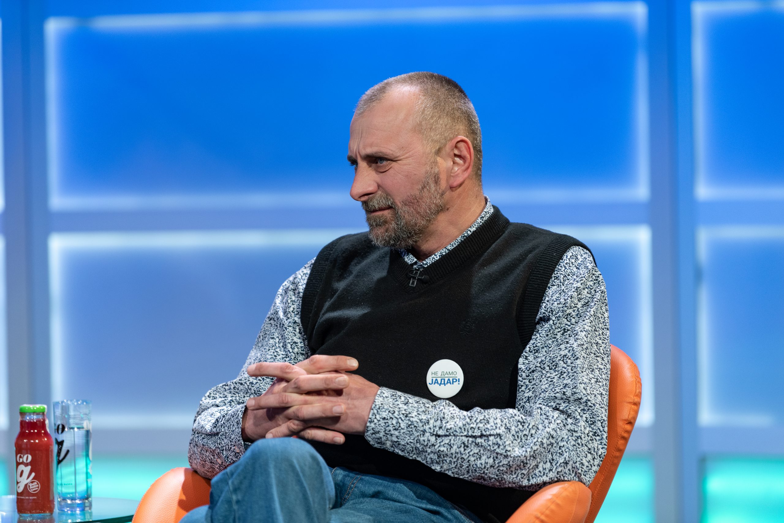 Beograd 13.02.2022. Zlatko Kokanović, Ne damo Jadar, emisija Utisak nedelje Foto: Ivan Dinić/Nova S