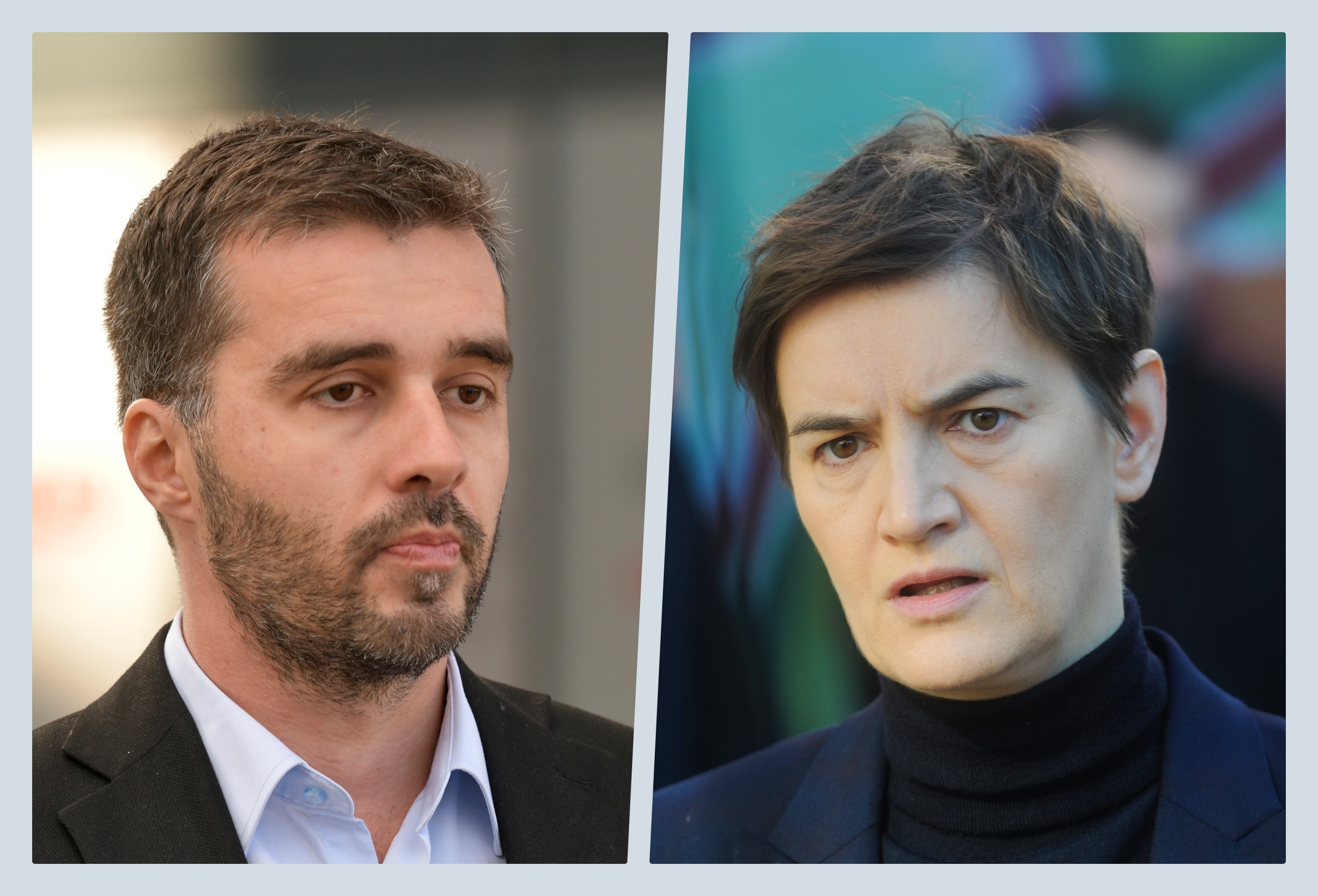 Savo Manojlović, Ana Brnabić