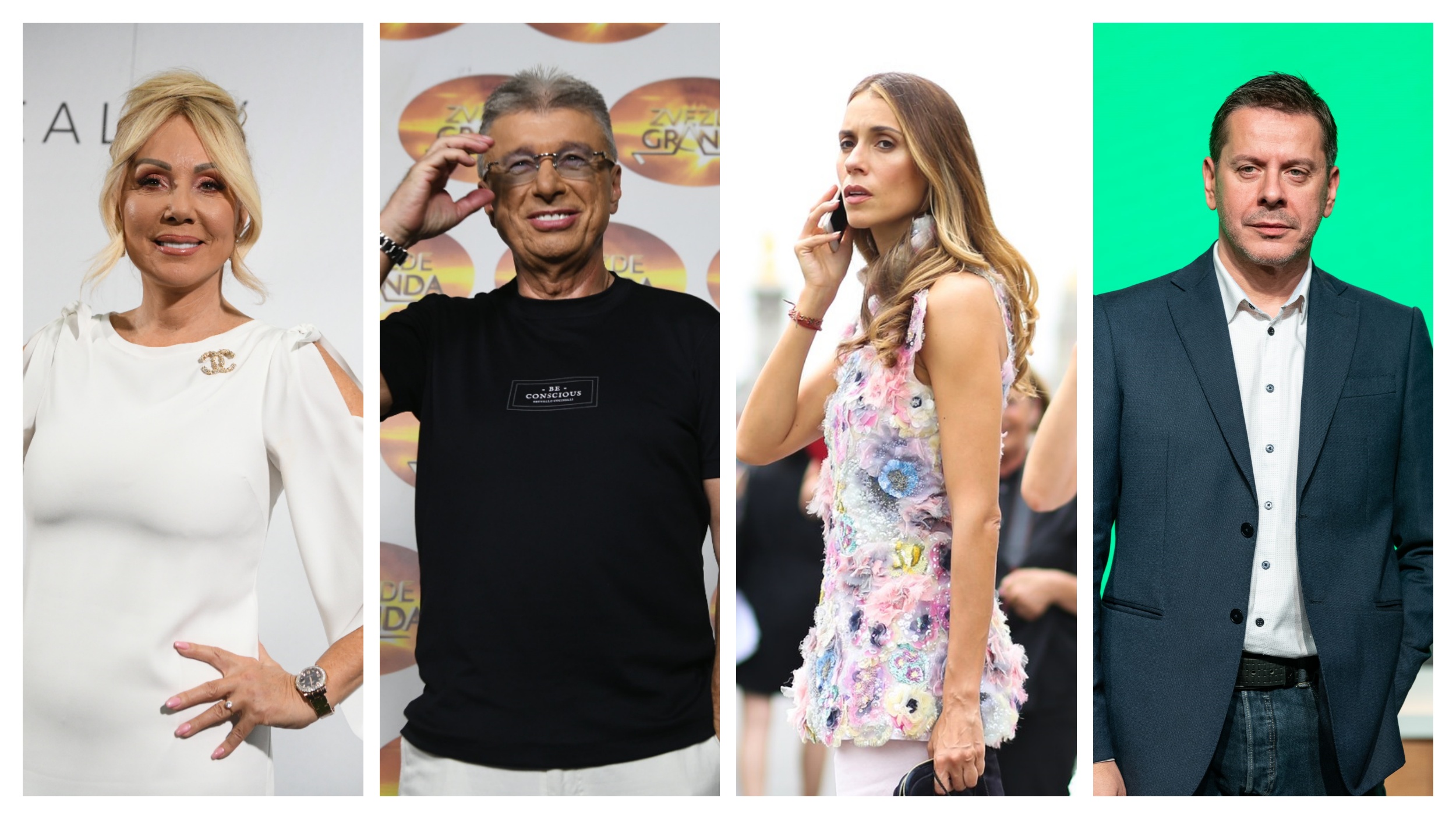 kombo Lepa Brena, Saša Popović, Sandra Meljničenko, Vlado Georgiev