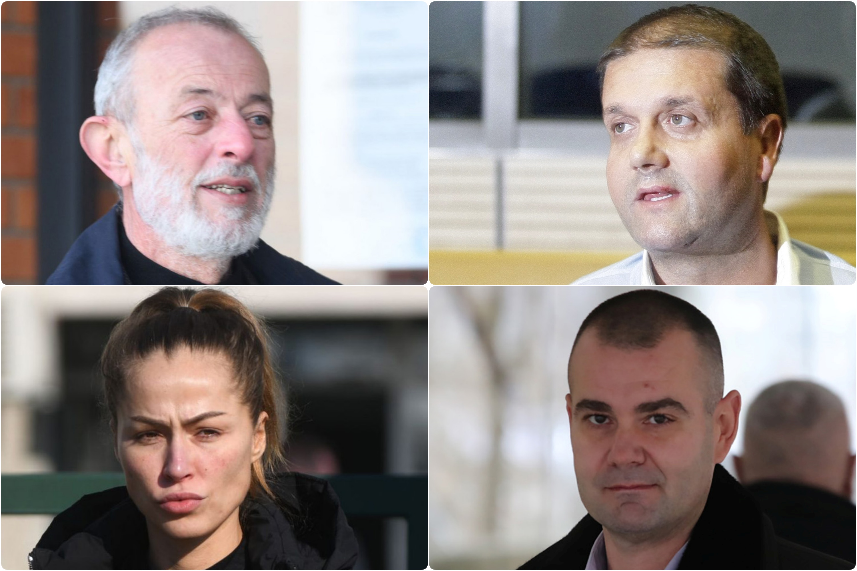 Miroslav Mika Aleksic, Darko Saric, Dijana Hrkalovic i Goran Papic