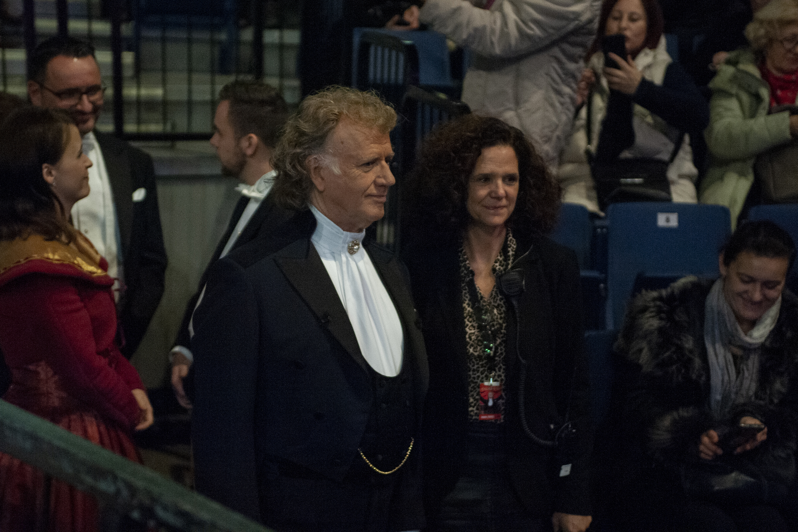 Beograd 24. novembar 2022. Slavni holandski violinista Andre Rieu i njegov 60-clani sastav Johann Strauss Orchestra, solisti i hor odrzali su spektakl koncert u Stark Areni, tri godine nakon premijernog nastupa na istom mestu