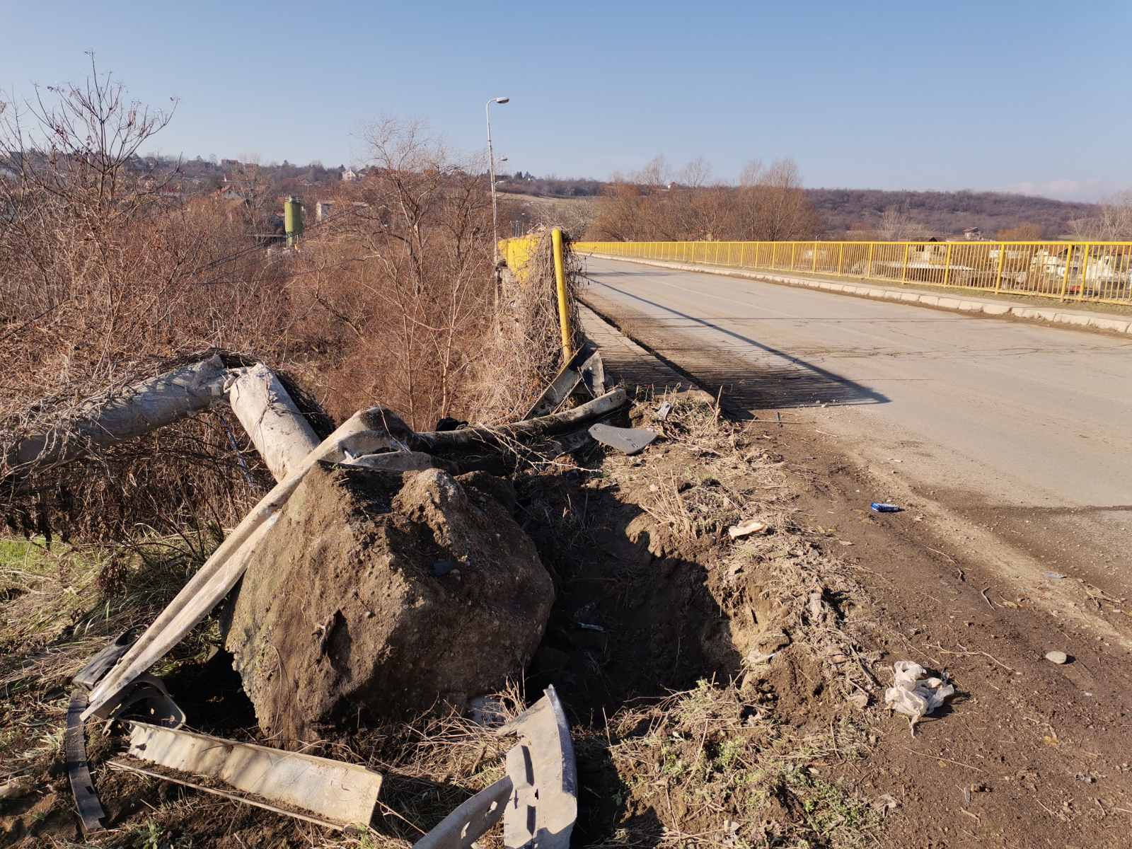 Niš, nesreća, saobraćajna nesreća, bankina, put Foto: Miljana Isailović/Nova.rs