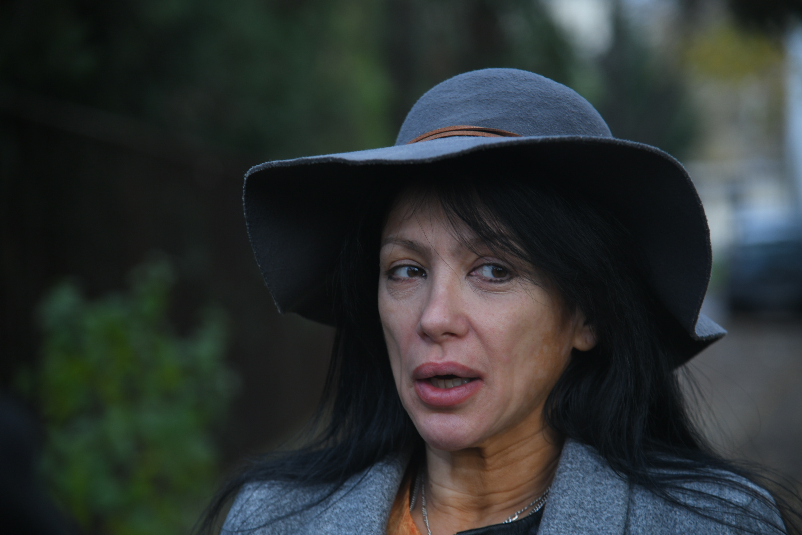 Beograd 25.11.2022. Vesna Vukelić Vendi, interviju ua emisiju Iza maske. U crkvi Svetog Arhangela Gavrila