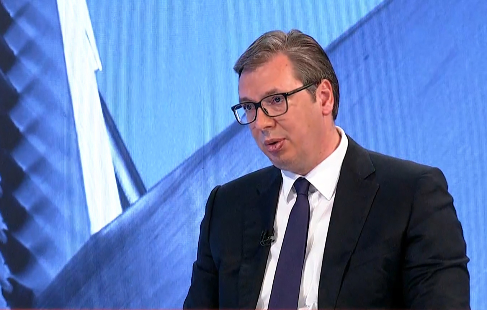 Aleksandar Vučić, gostovanje televizija Pink Foto: Printscreen/Tv Pink