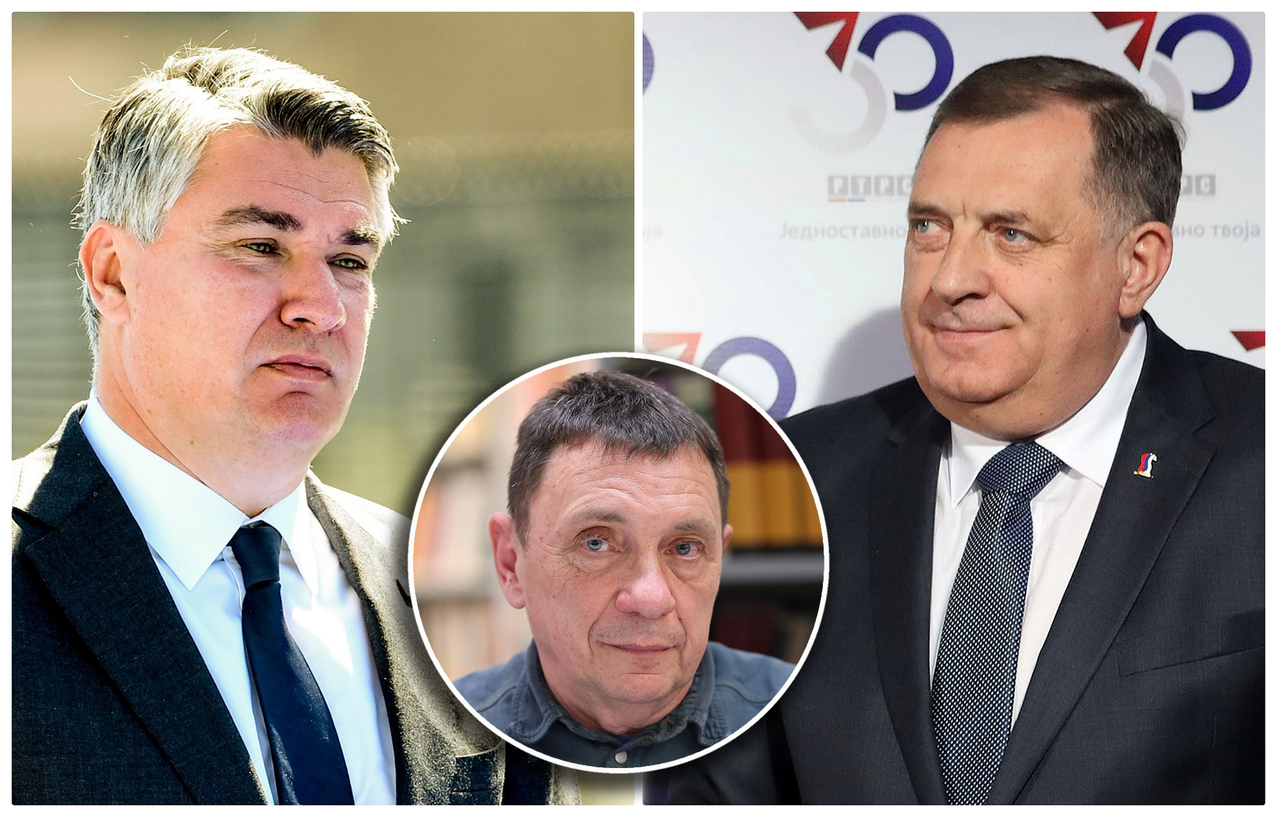 Milanović, Dodik i Vlado Vurušić