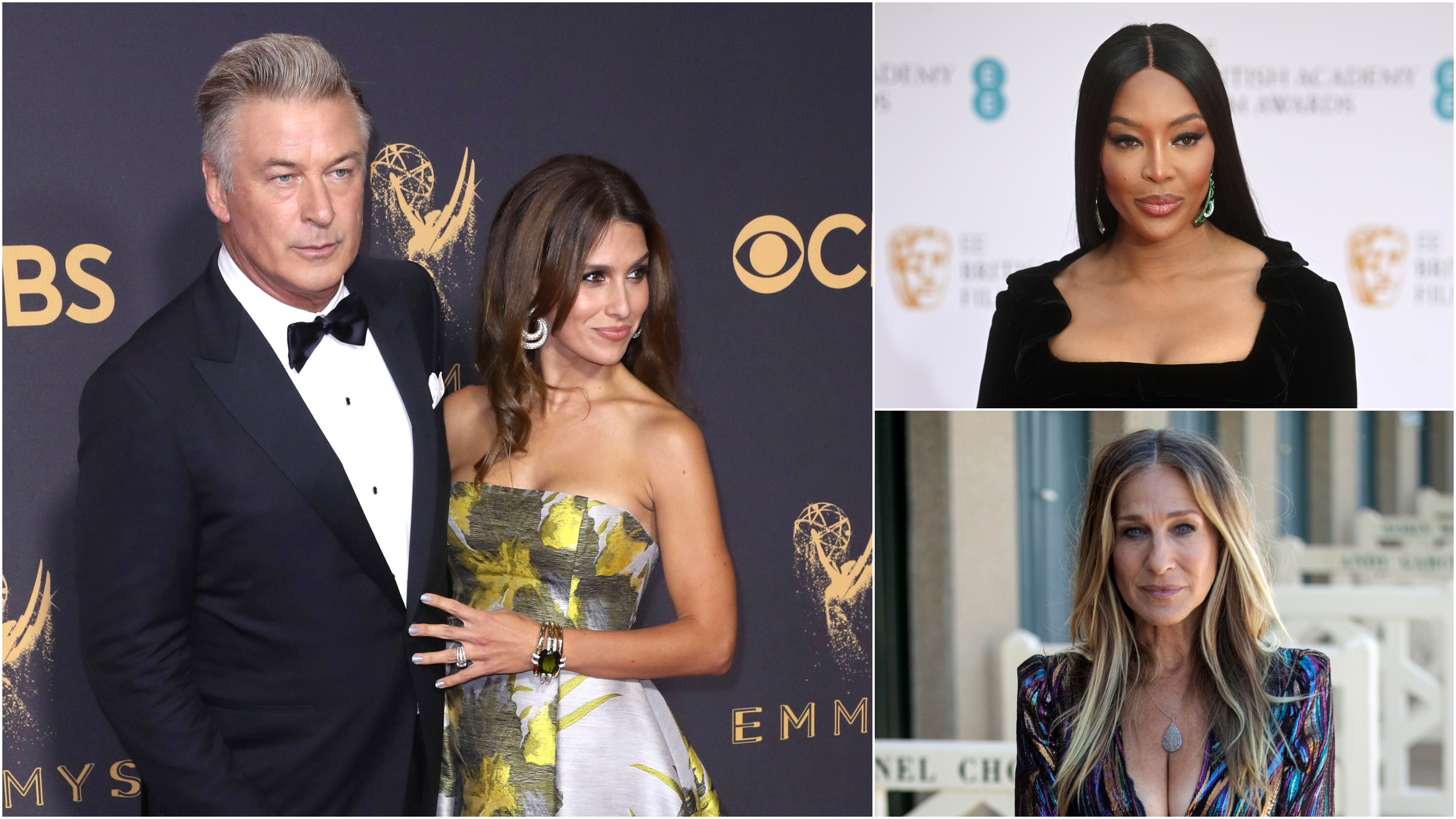 Alek Boldvin, Hilarija Boldvin, Naomi Kembel, Sara Džesika Parker, kombo Foto: EPA-EFE/JIMMY MORRIS/NEIL HALL/ETIENNE LAURENT