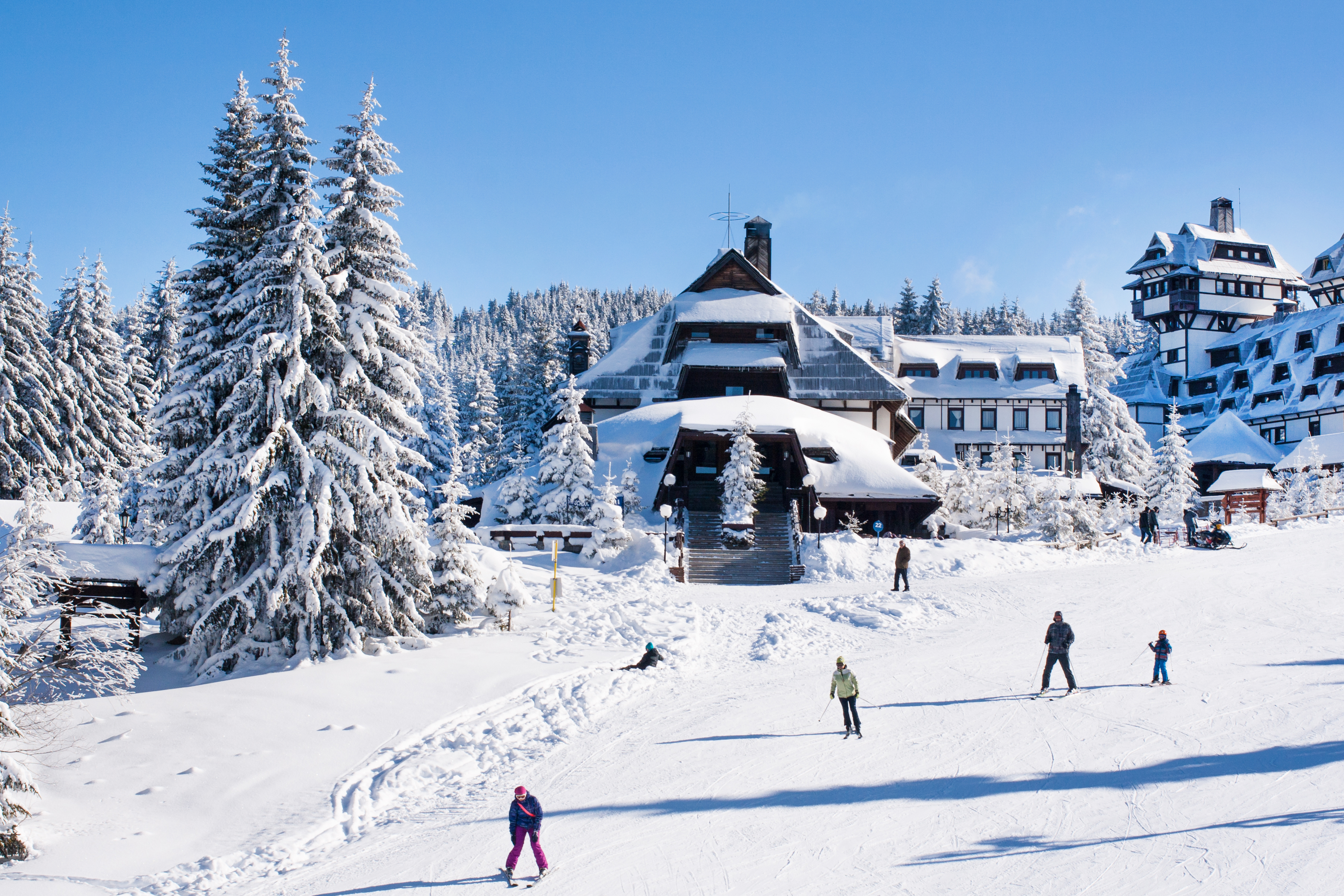 Kopaonik,,Serbia,-,January,22,,2016:,Panorama,Of,Ski,Resort