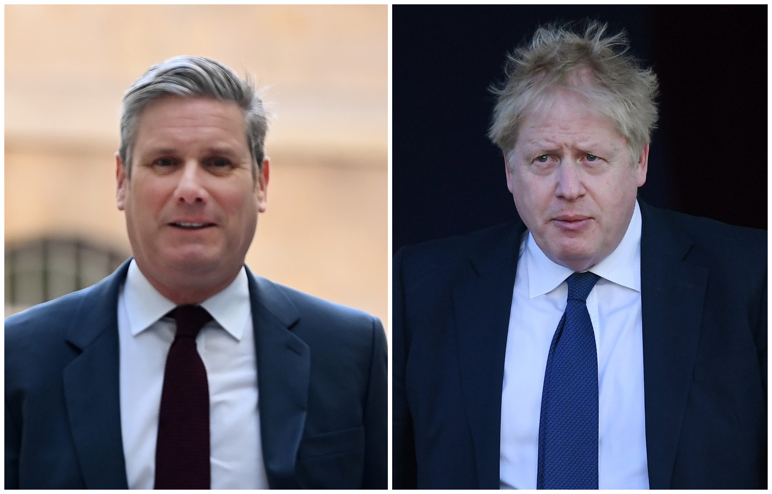 Keir Starmer i Boris Džonson Foto: EPA-EFE/NEIL HALL, EPA-EFEANDY RAIN