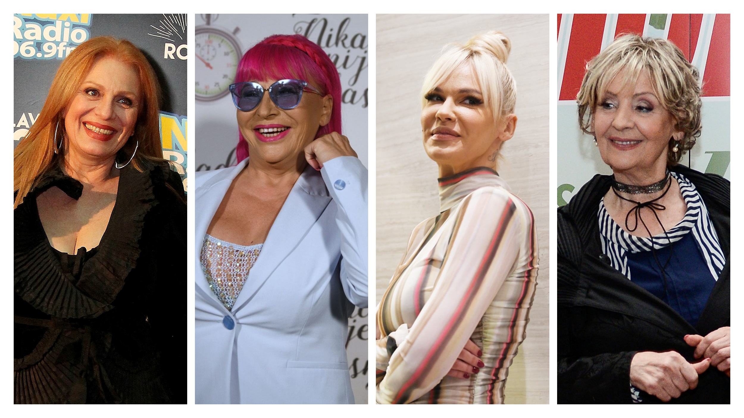 Maja Odžaklijevska, Zorica Brunclik, Nataša Bekvalac, Lepa Lukić kombo