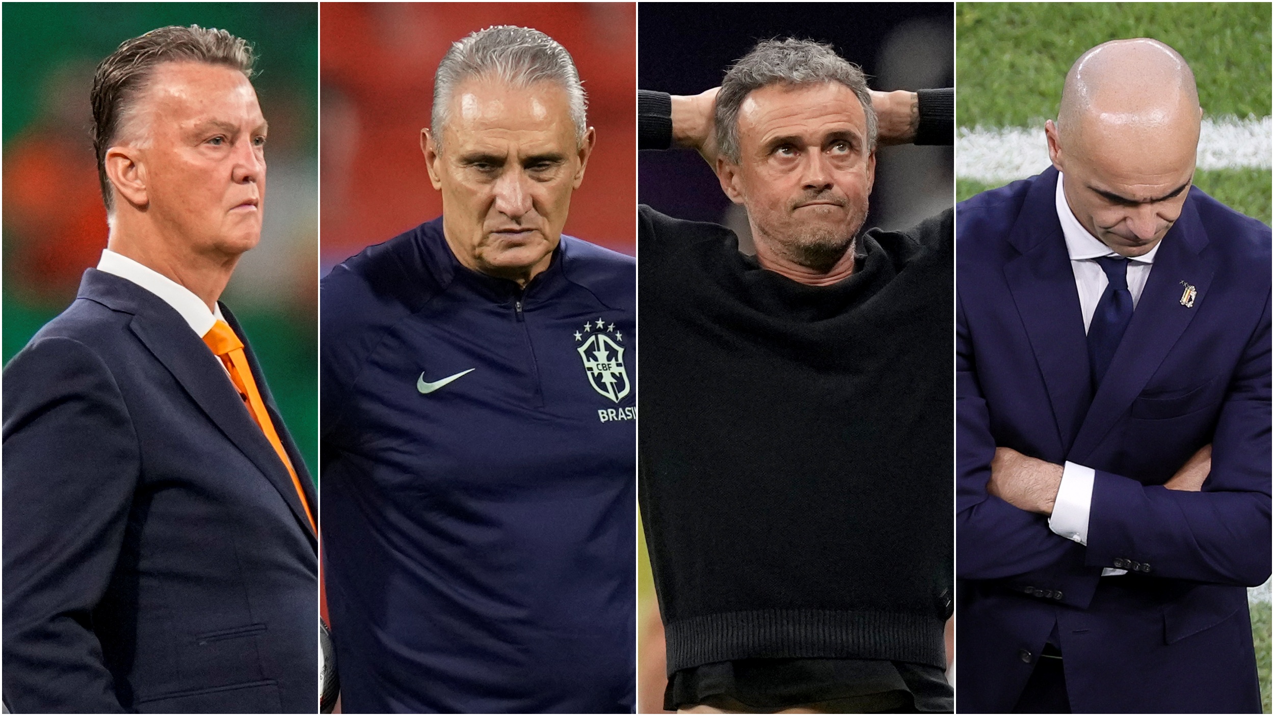 selektora Španije (Luis Enrique), selektora Brazila (Tite), selektora Holandije (Louis van Gaal) i selektora Belgije (Roberto Martinez).