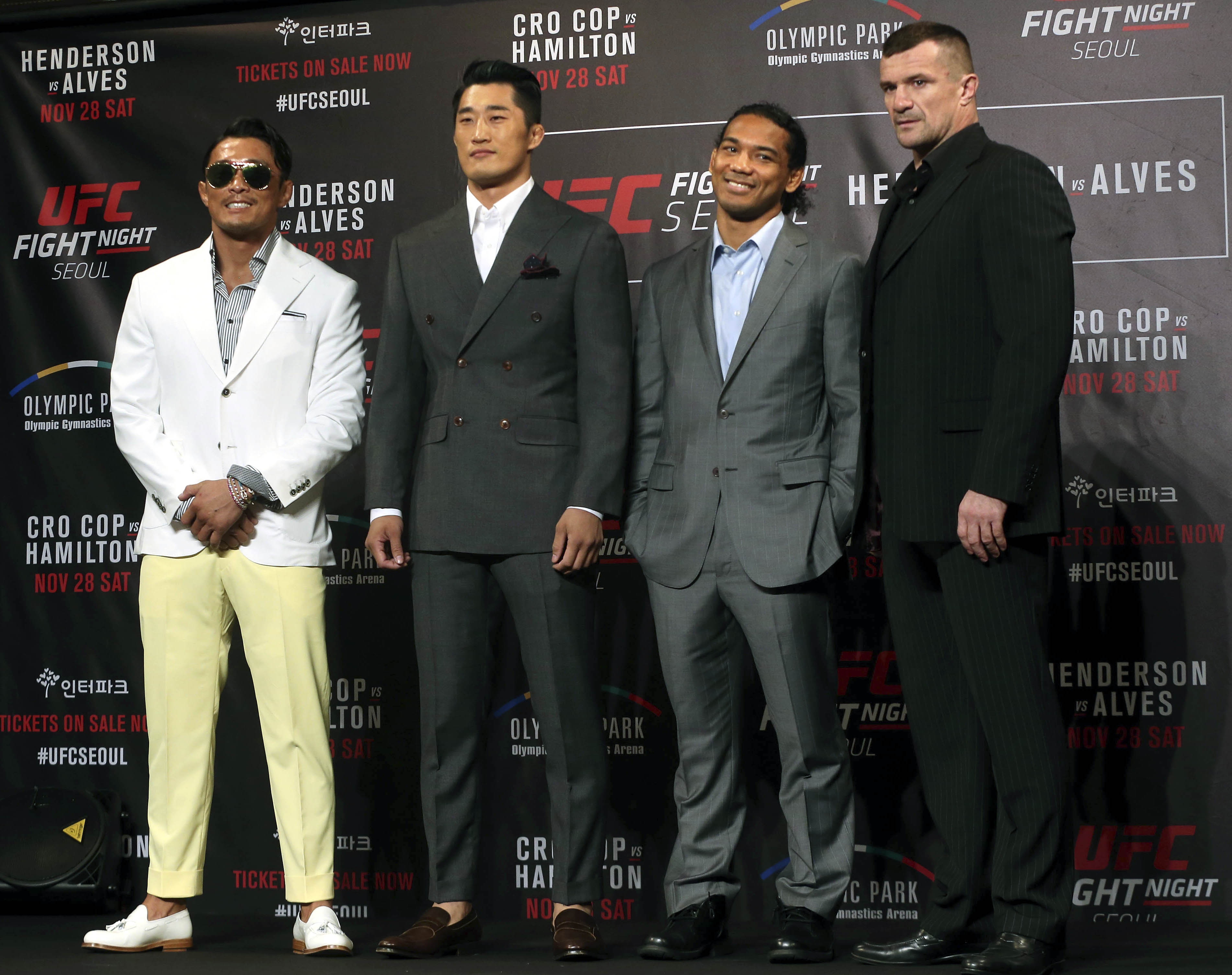 UFC fighters vow to put on show for South Korean fans