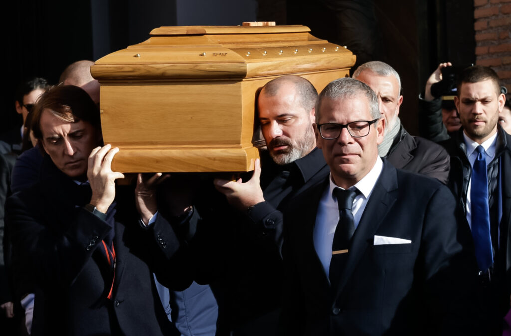 sahrana Sinisa Mihajlovic on December 19, 2022 in Roma, Italy. (Photo by Vincenzo Bellini /Starsport.rs ©)