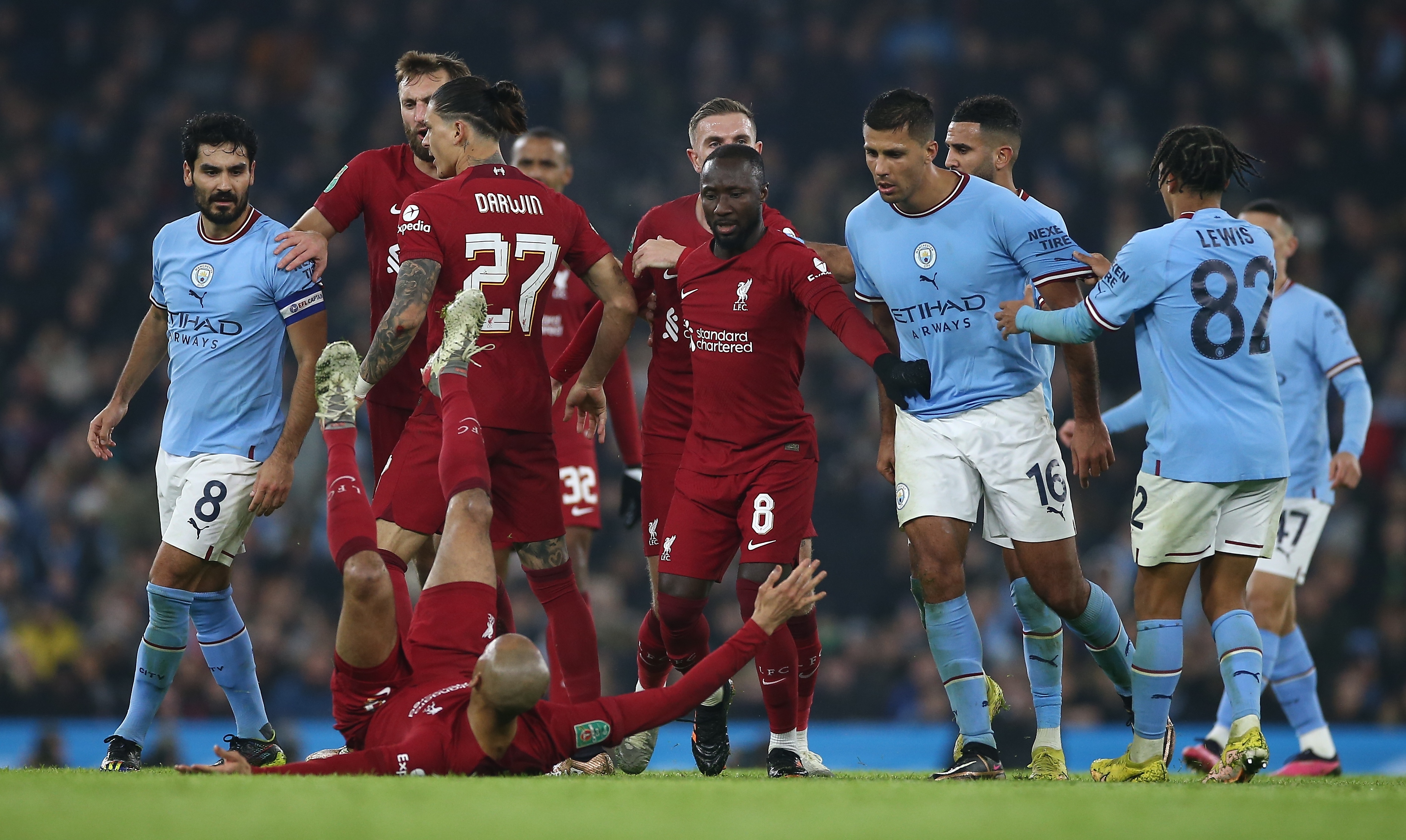 Carabao Cup Round of 16 - Manchester City vs Liverpool FC