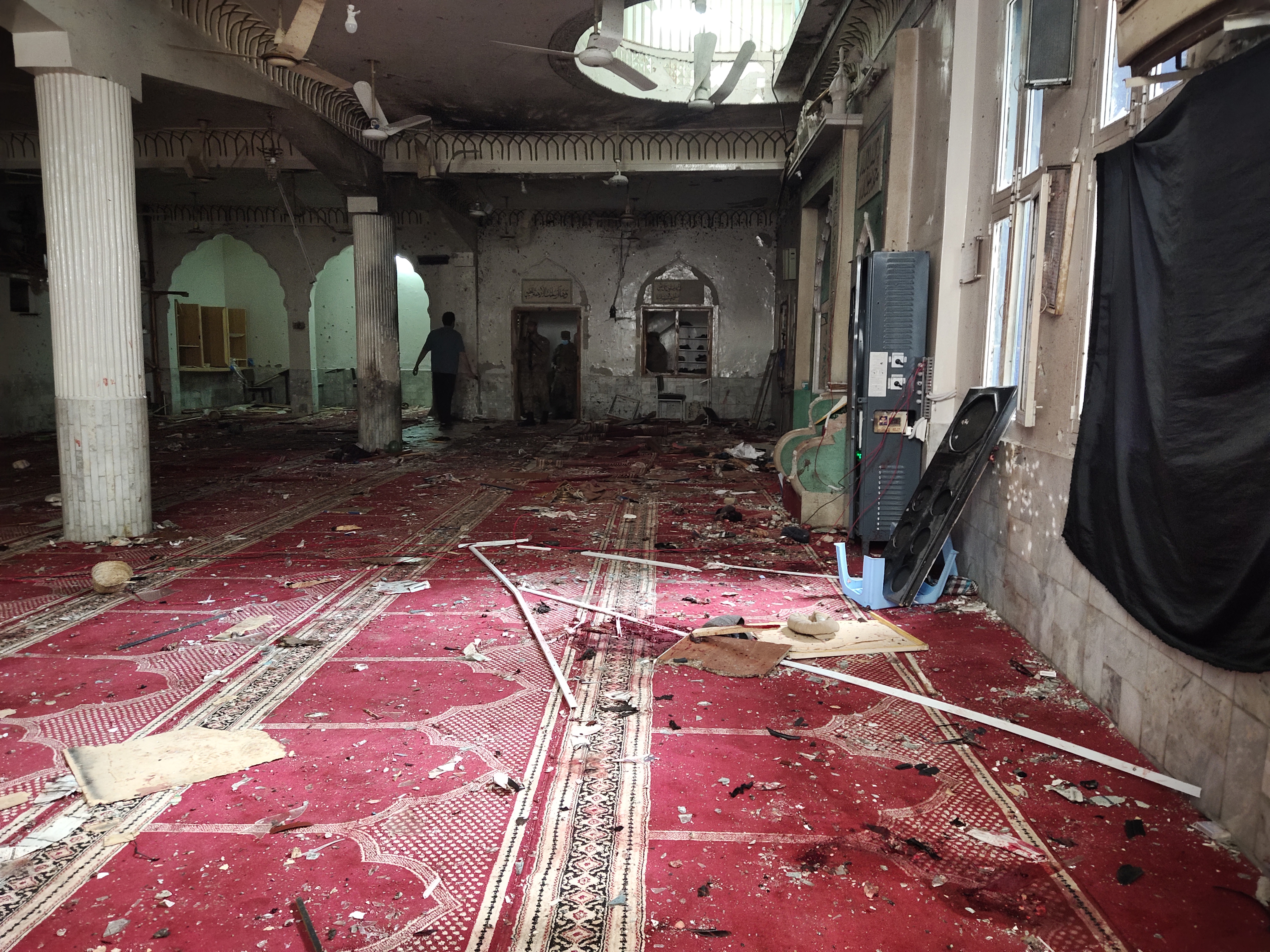 Bomb blast at a Mosque in Peshawar