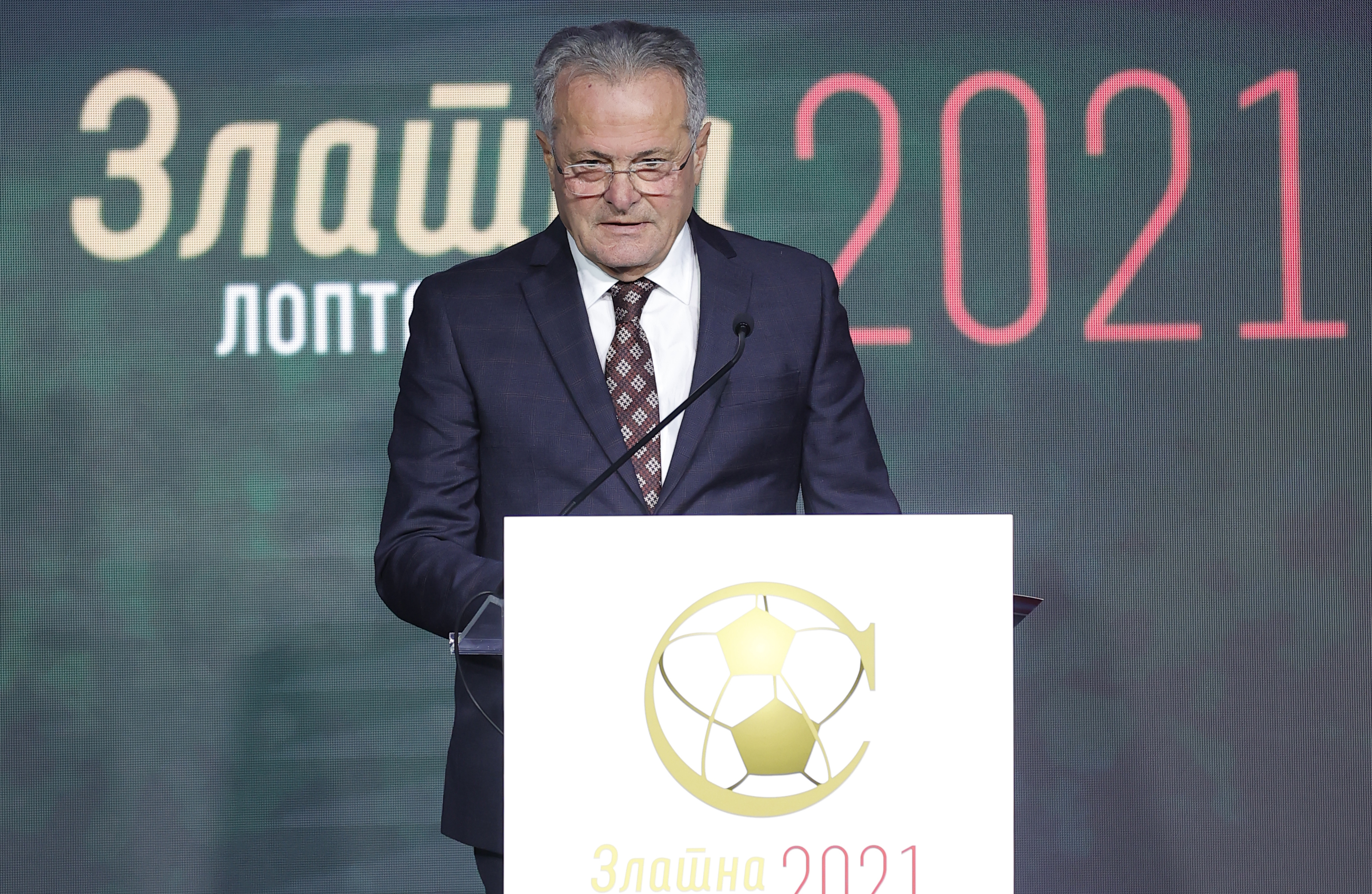 Nenad Bjekovic FSS dodela priznanja zlatna lopta Fudbalski Savez Srbije 23.12.2021. Srbija, Beograd (credit image &amp; photo: Pedja Milosavljevic / STARSPORT)